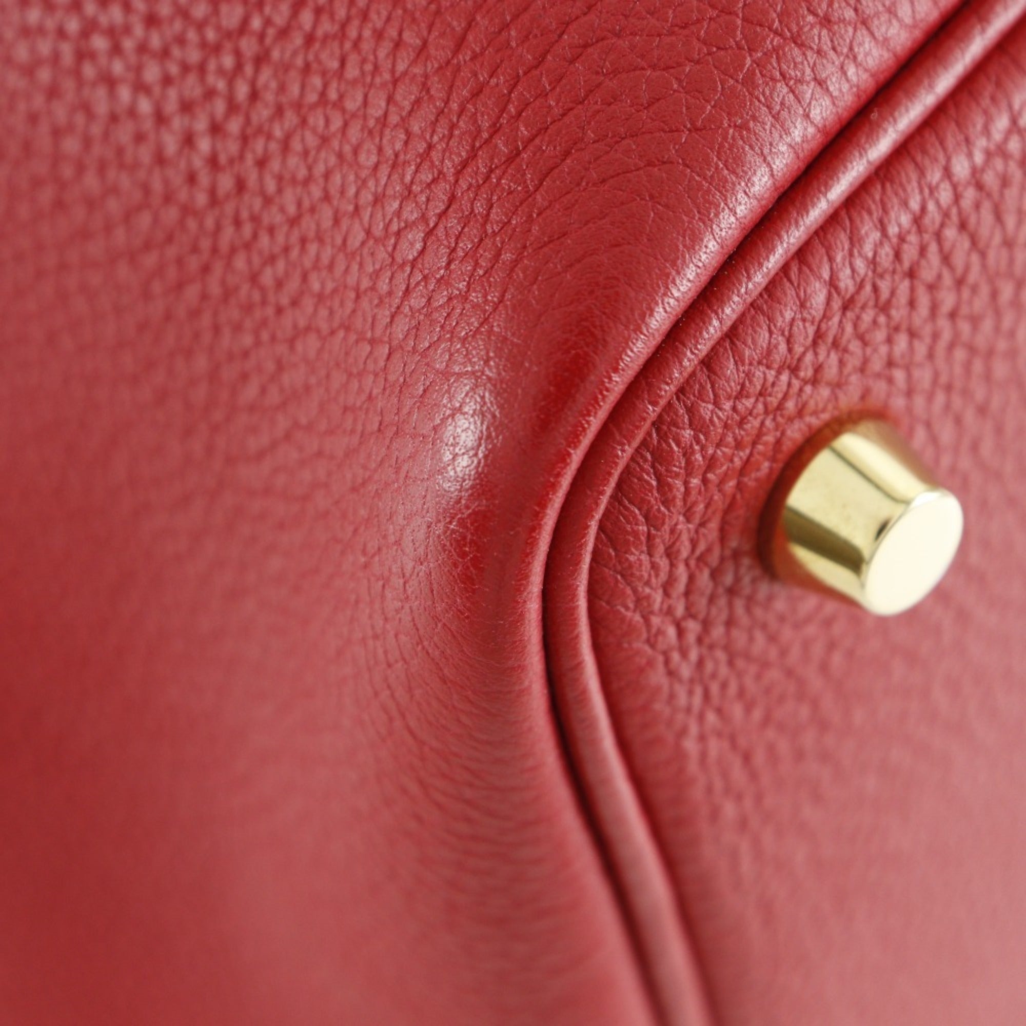 Hermes Picotin Red Color Handbag (Pre-Owned)