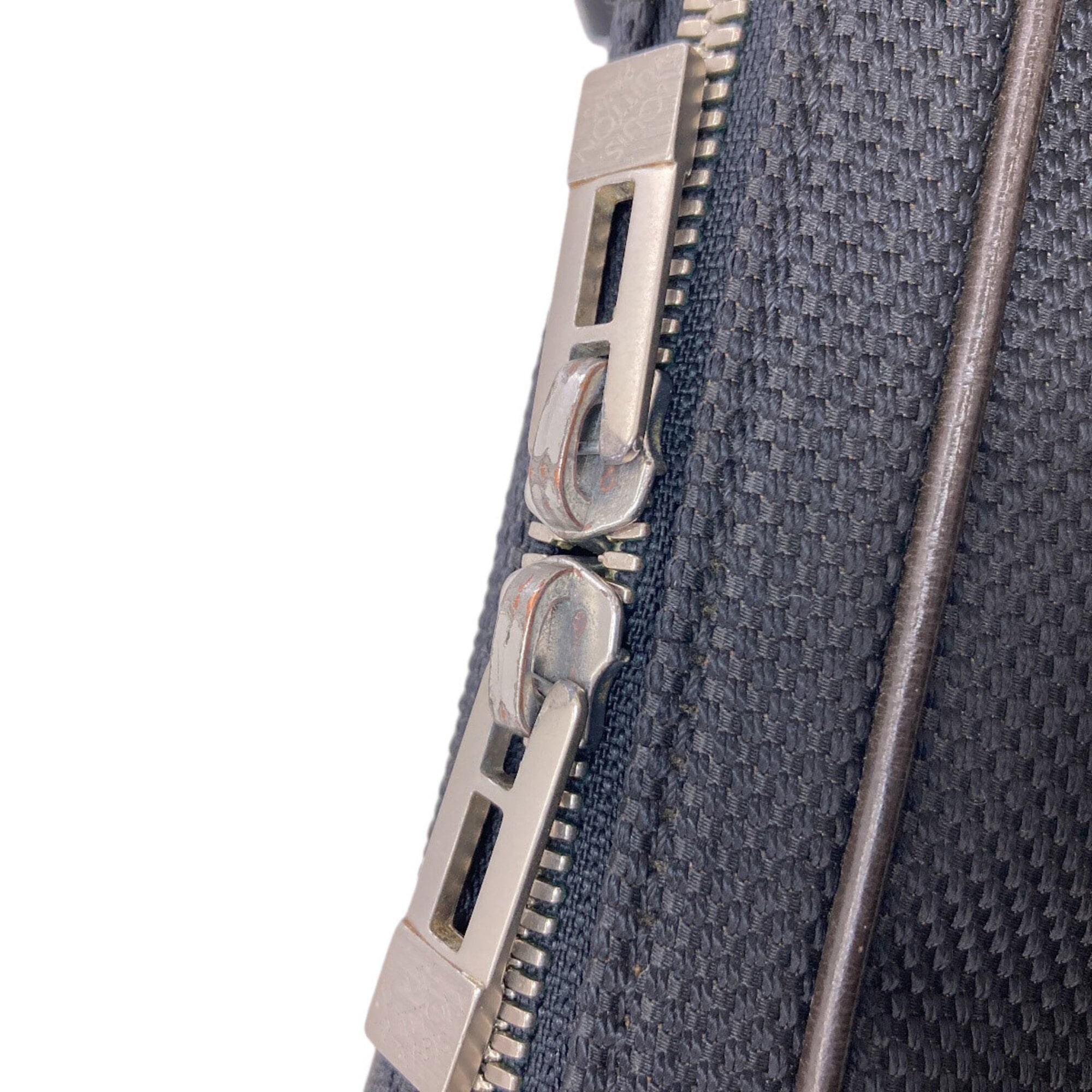 Louis Vuitton Black Canvas Sling Bag (Pre-Owned)
