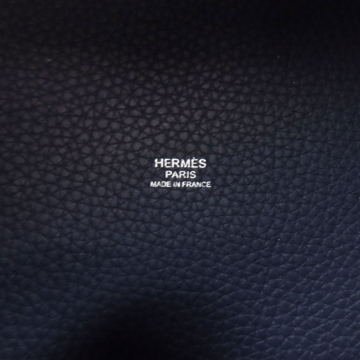 Hermes Navy Handbag (Pre-Owned)