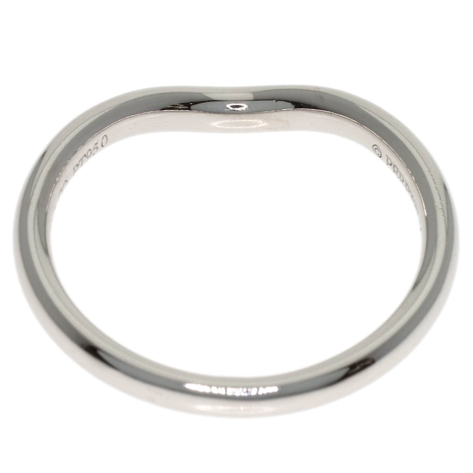 Tiffany Platinum 950 Band Ring (Pre-Owned)