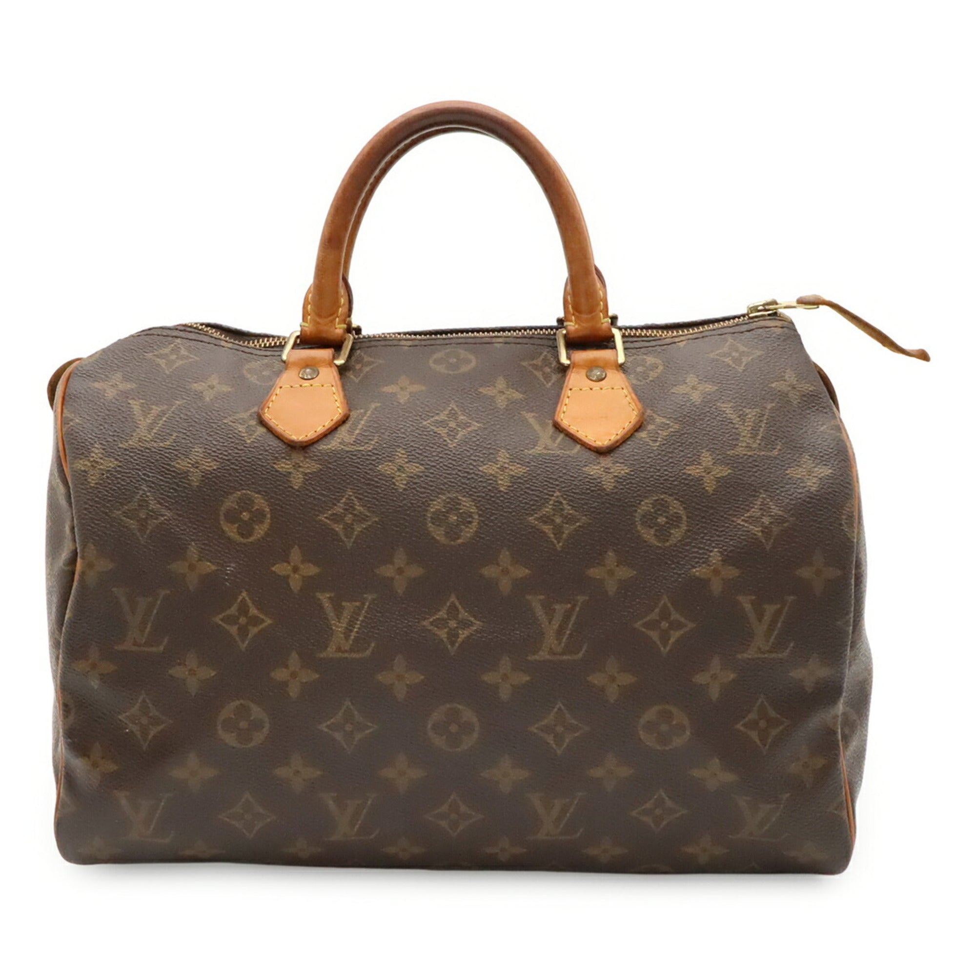 Louis Vuitton Brown Monogram Canvas Pvc Coated Canvas Handbag (Pre-Owned)