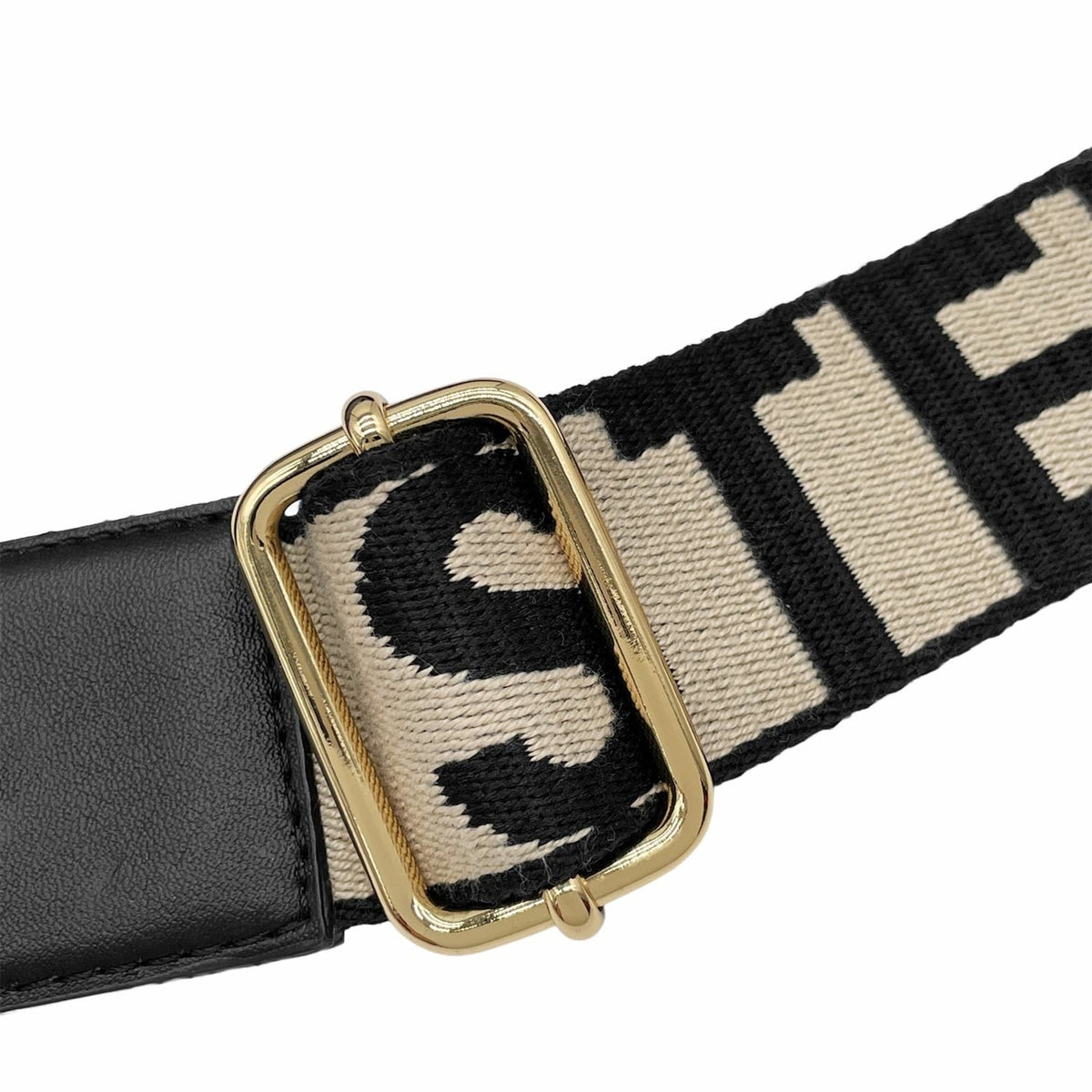 Stella Mccartney Black Faux Leather Shoulder Bag (Pre-Owned)