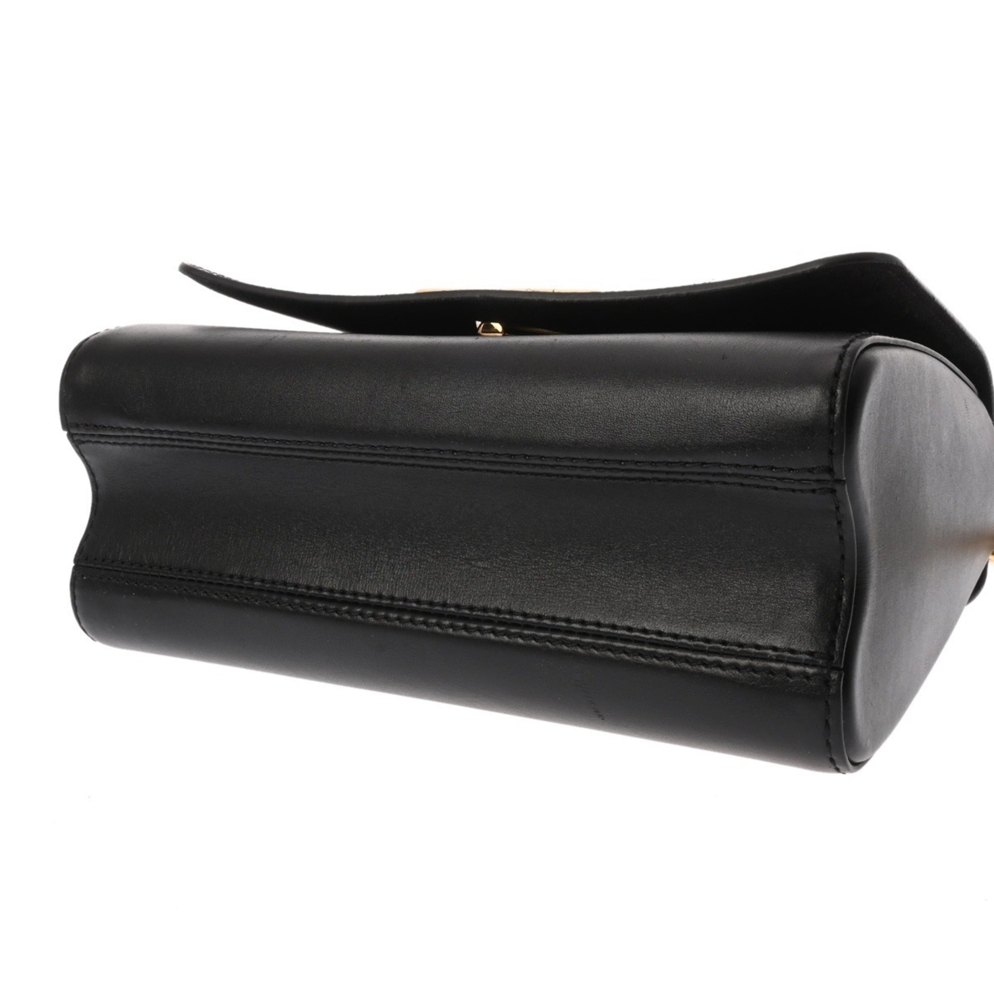 Louis Vuitton Black Brown Monogram Handbag (Pre-Owned)