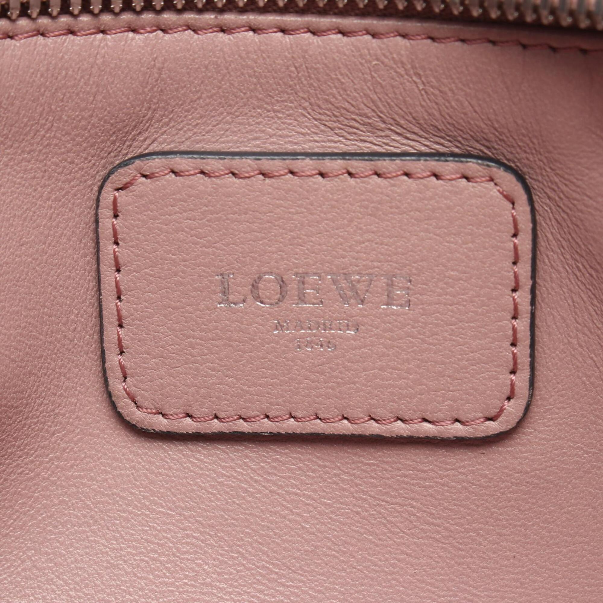Loewe Pink Leather Handbag (Pre-Owned)