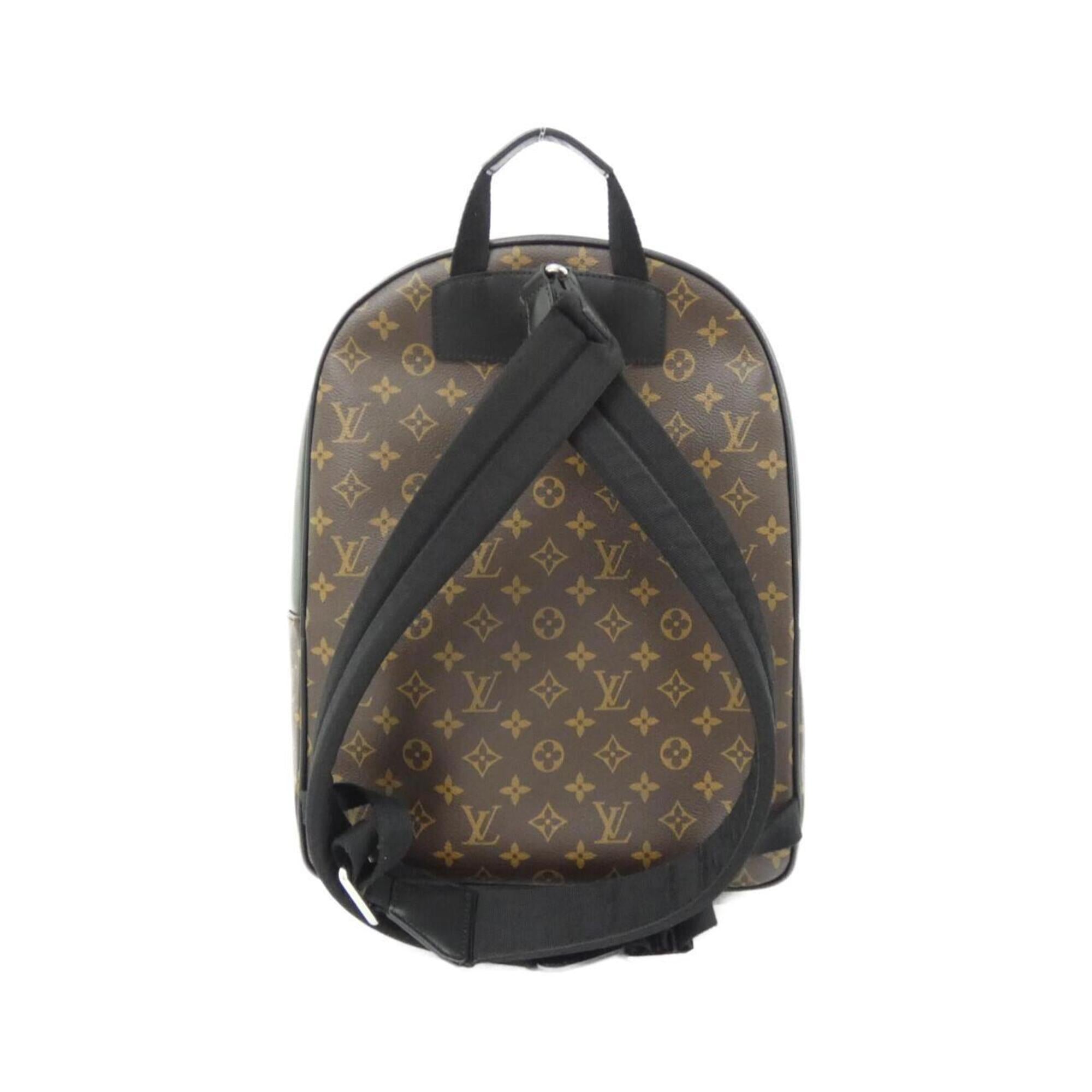 Louis Vuitton Monogram Macassar Marron Monogram Macassar Monogram Backpack (Pre-Owned)