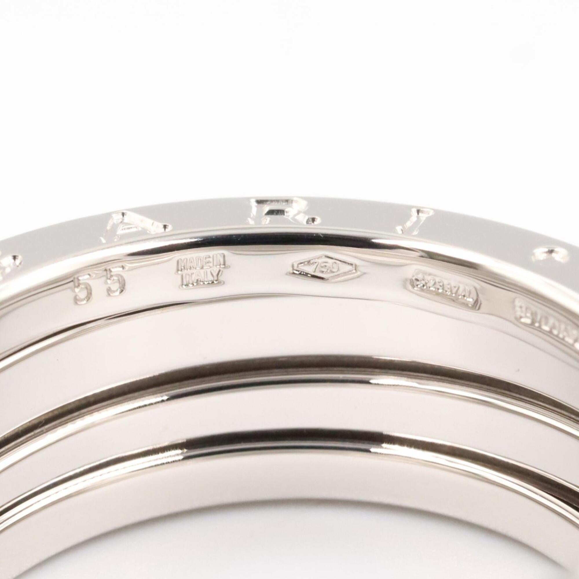 Bvlgari Silver Silver 925 Band Ring (Pre-Owned)