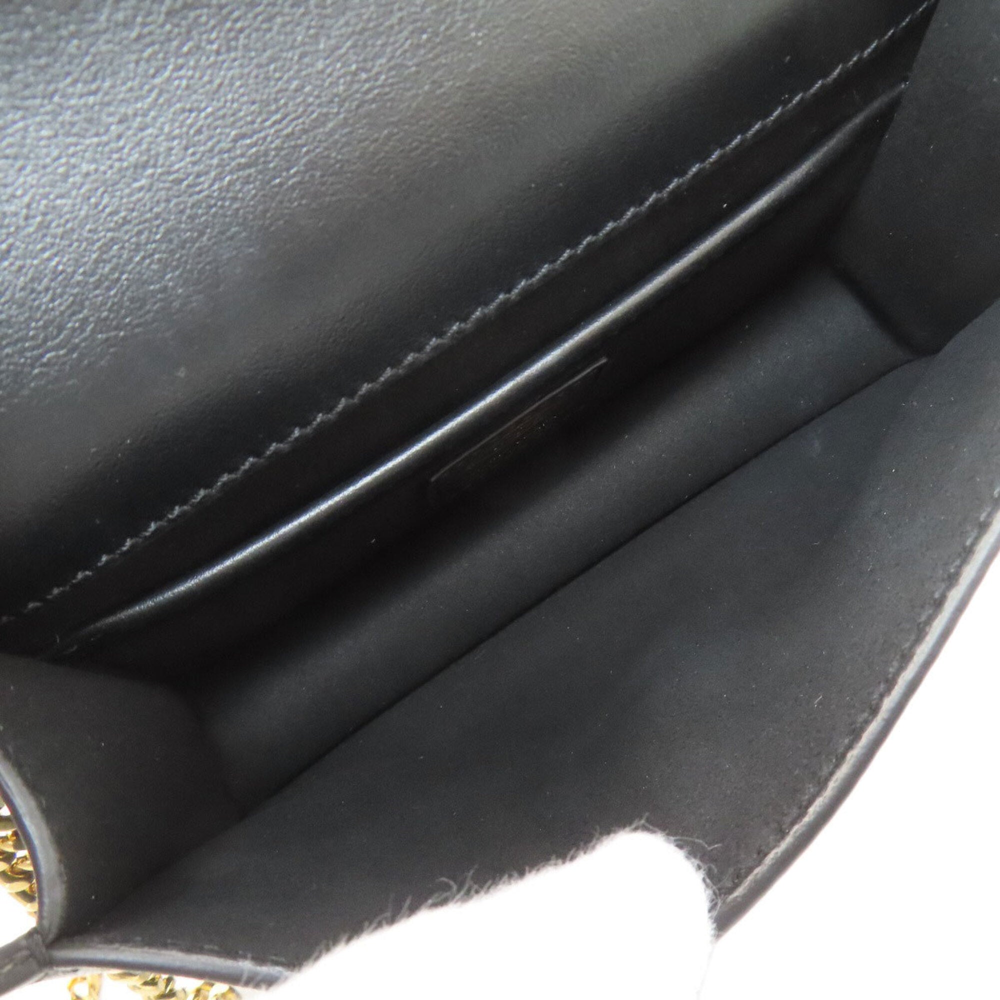 Tod's Black Leather Shoulder Bag (Pre-Owned)