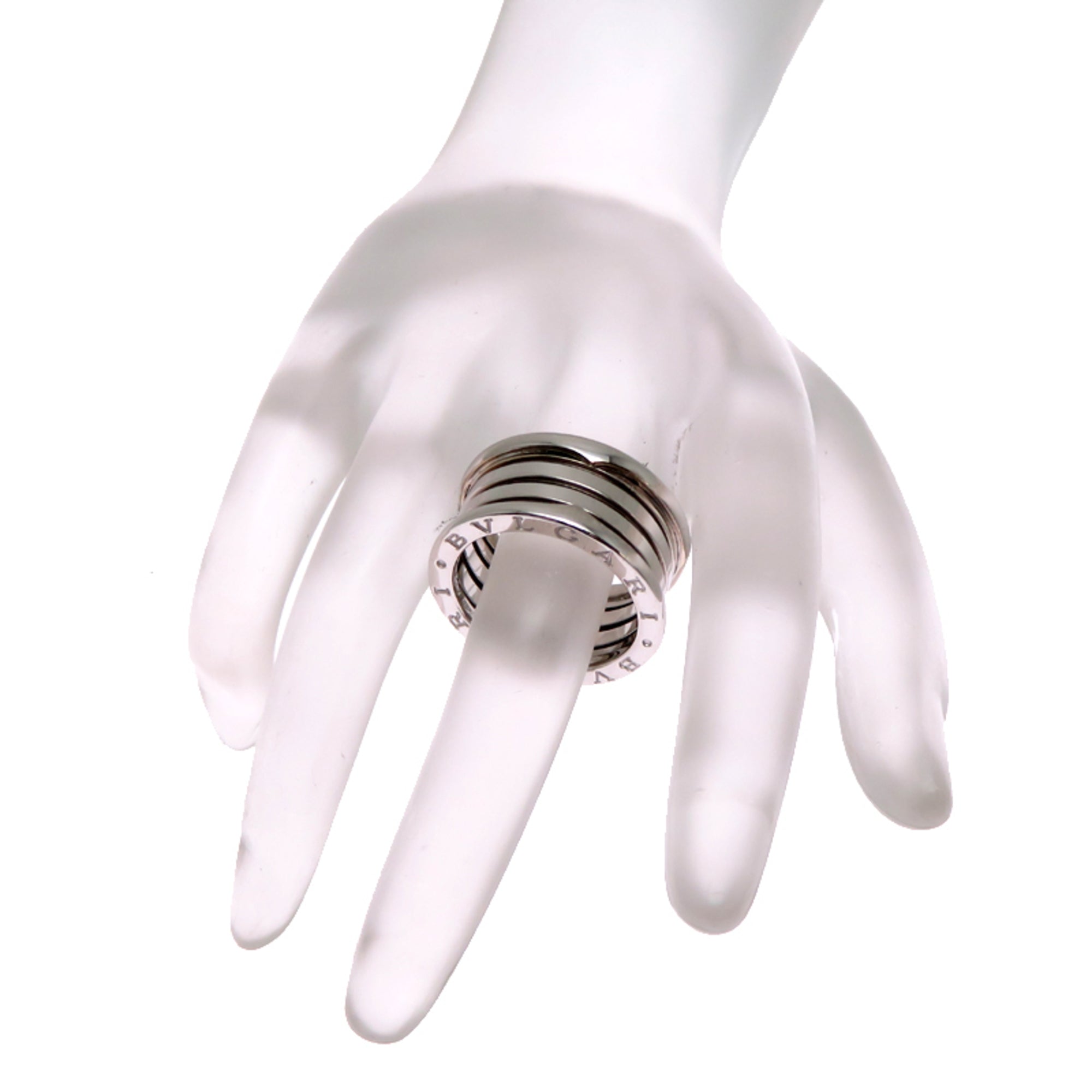 Bvlgari White Gold (18K) Band Ring (Pre-Owned)
