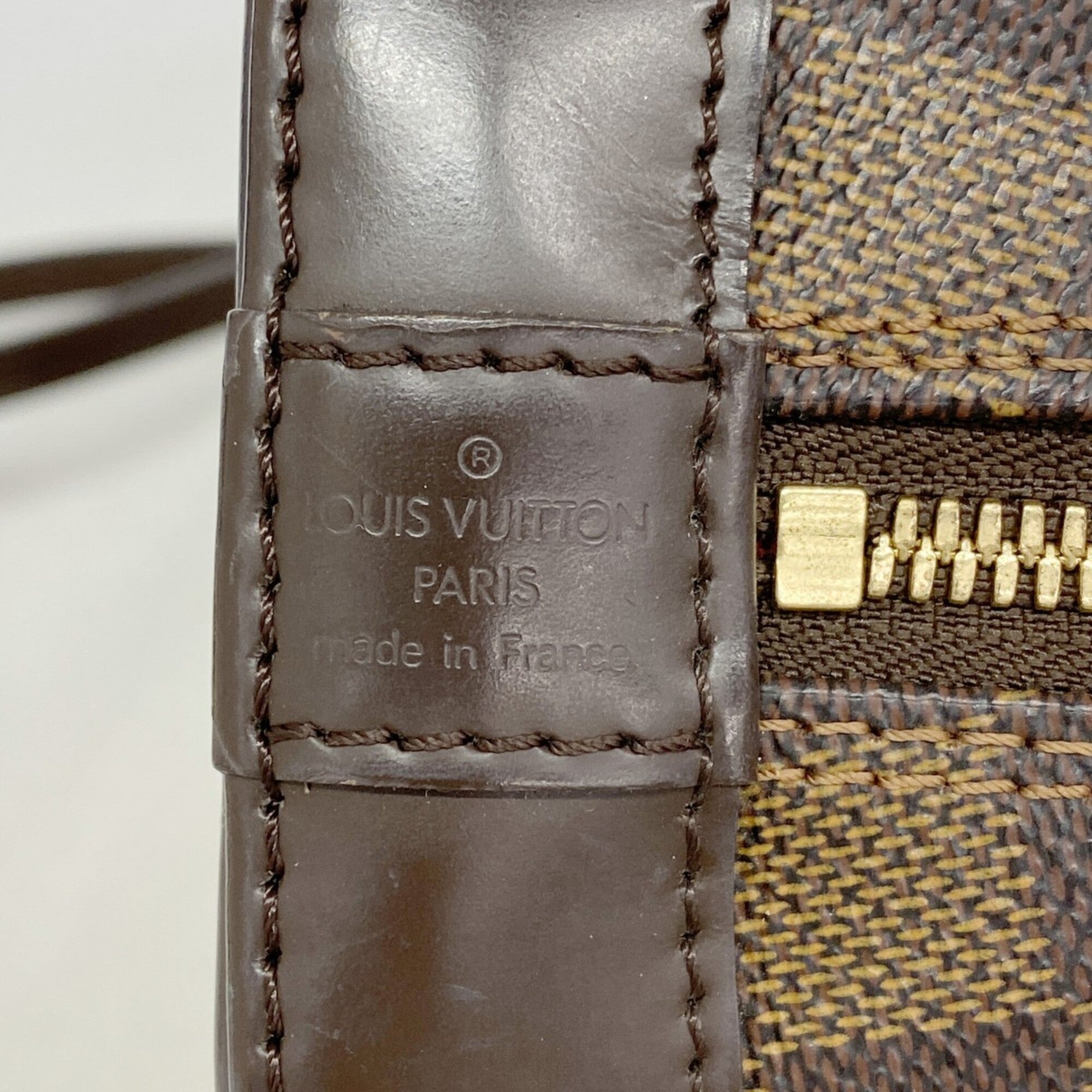 Louis Vuitton Ebene Handbag (Pre-Owned)