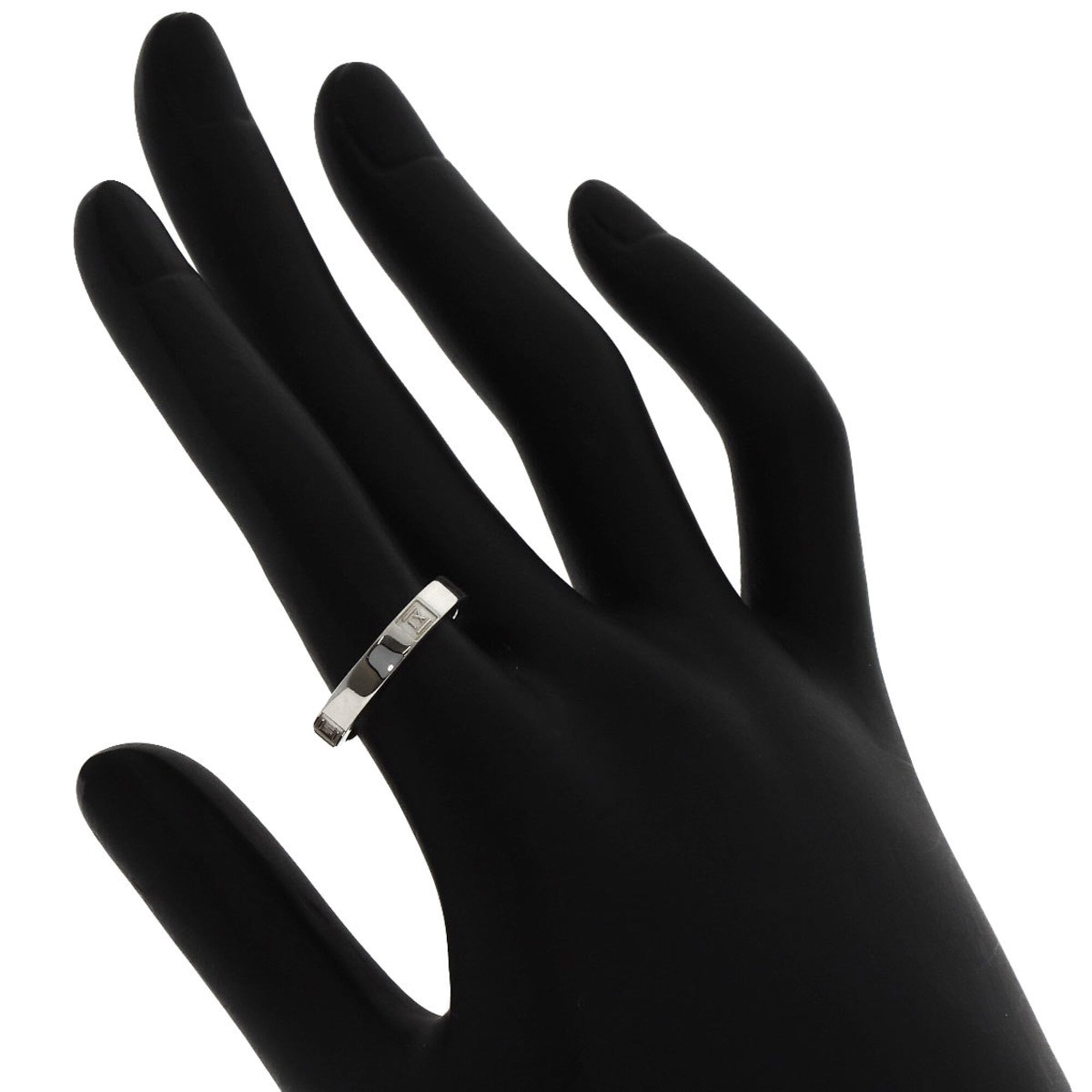 Tiffany Silver Band Ring (Pre-Owned)