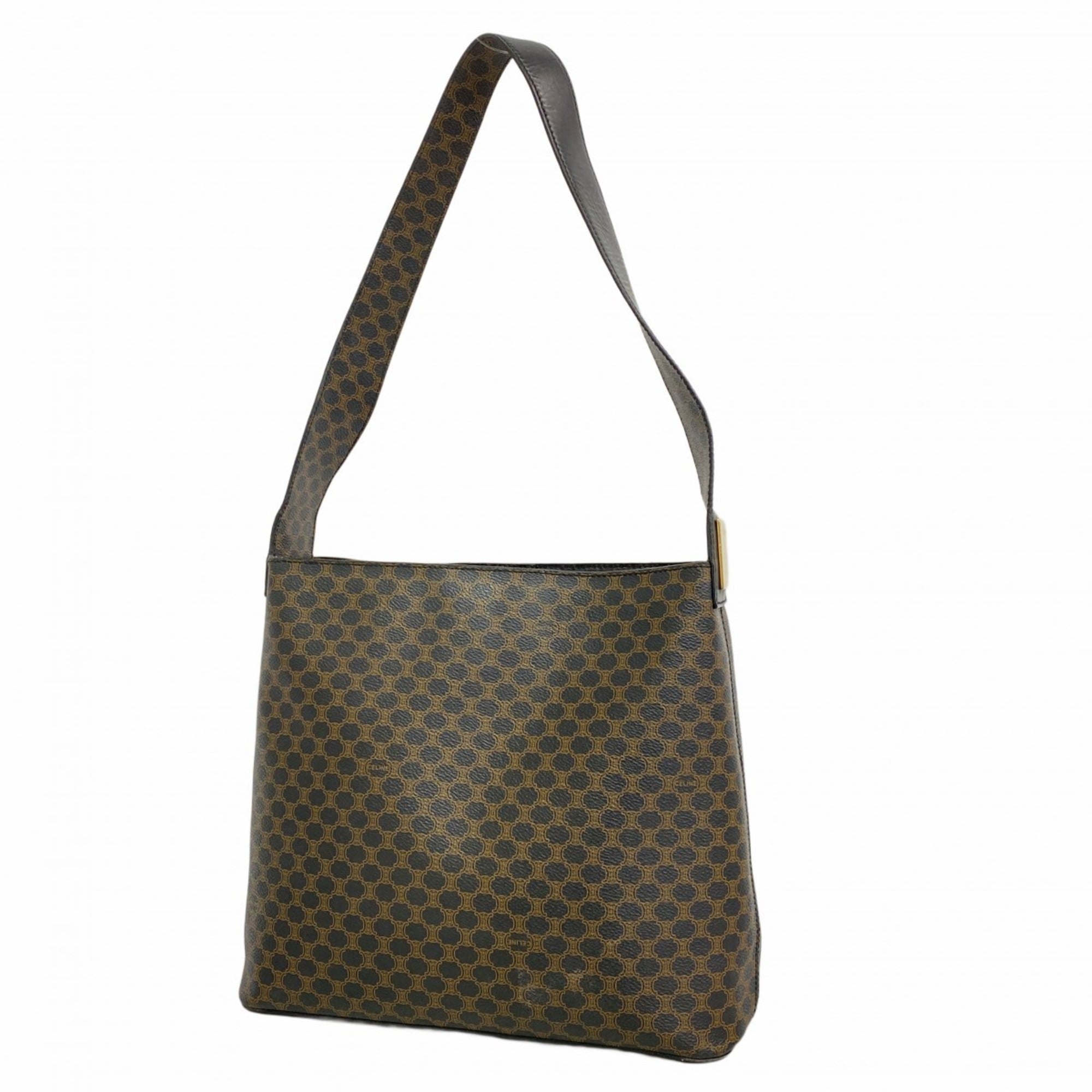 Celine Black Pvc Shoulder Bag (Pre-Owned)