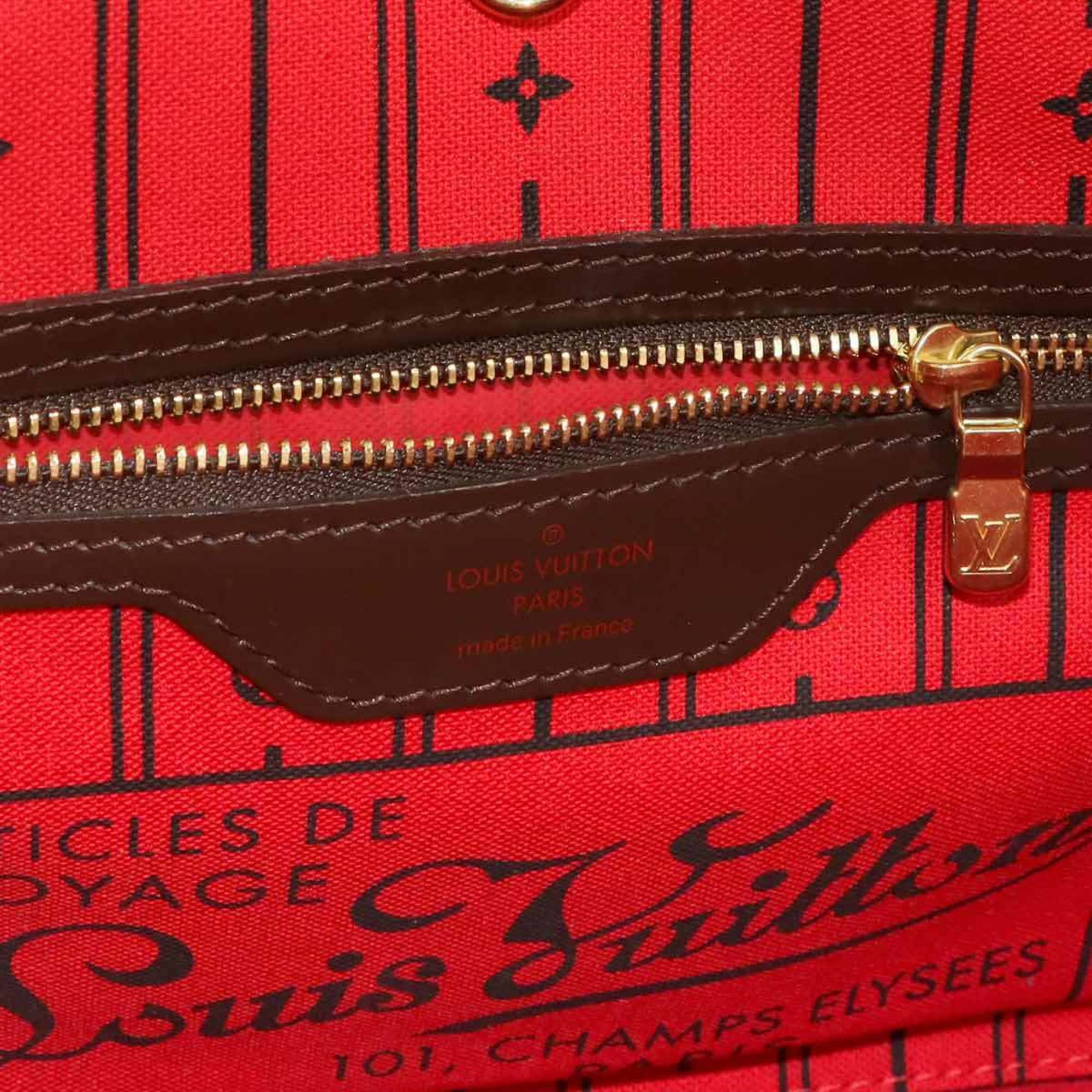 Louis Vuitton Ebene Damier Canvas Tote Bag (Pre-Owned)