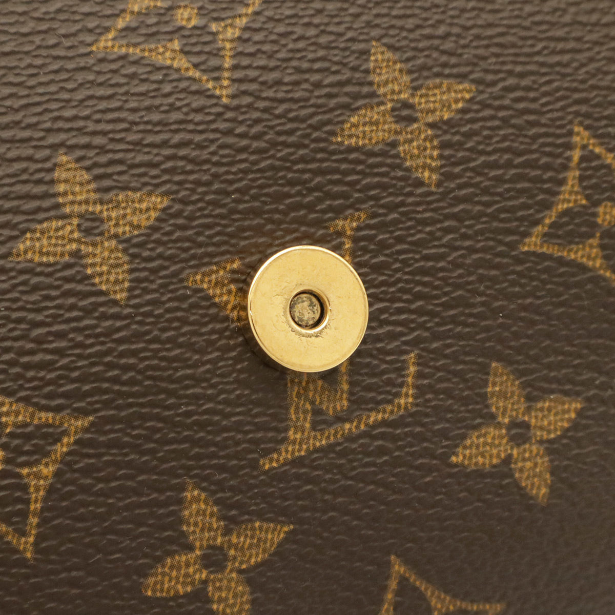 Louis Vuitton Brown Monogram Canvas Pvc Coated Canvas Shoulder Bag (Pre-Owned)