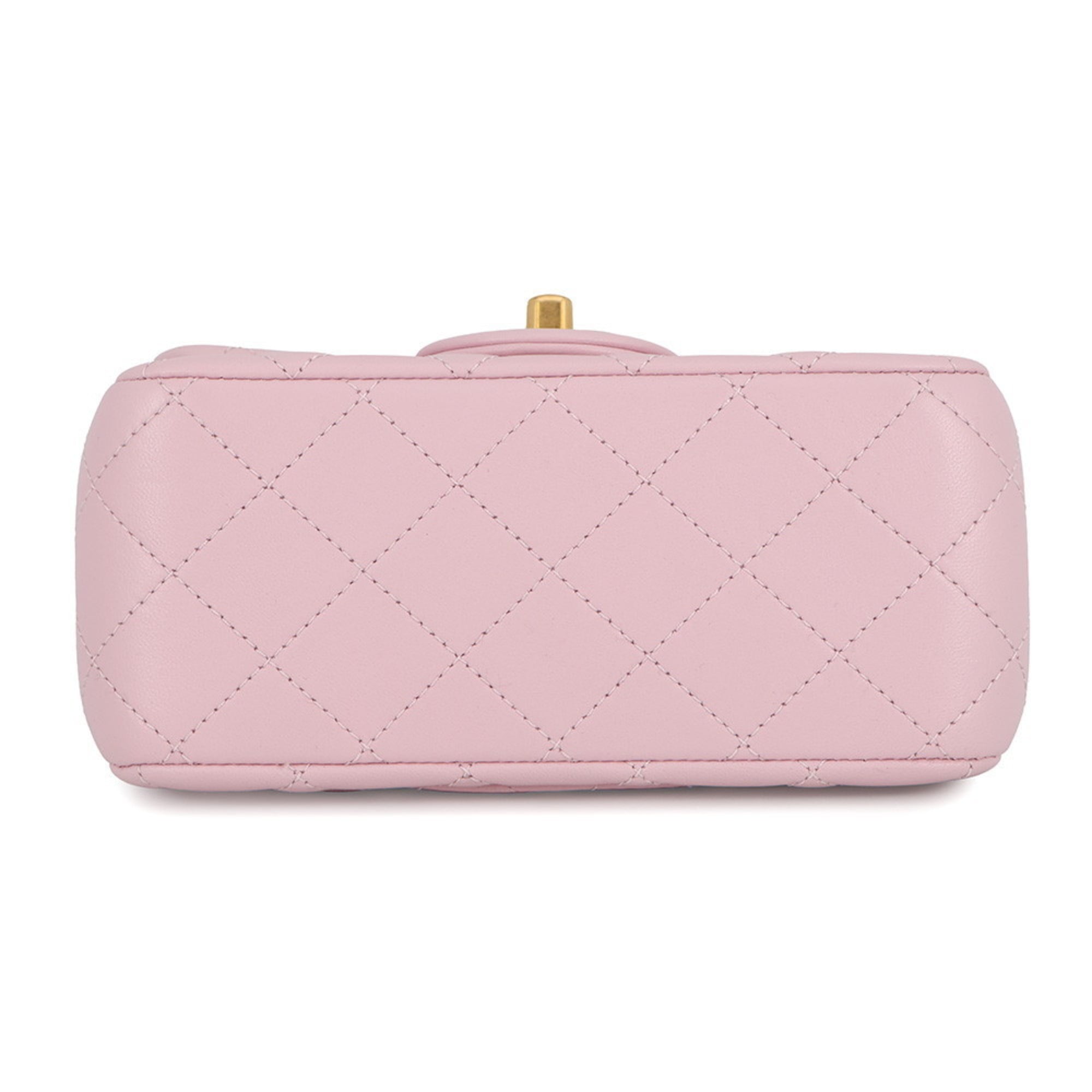 Chanel Matelasse Pink Leather Shoulder Bag (Pre-Owned)