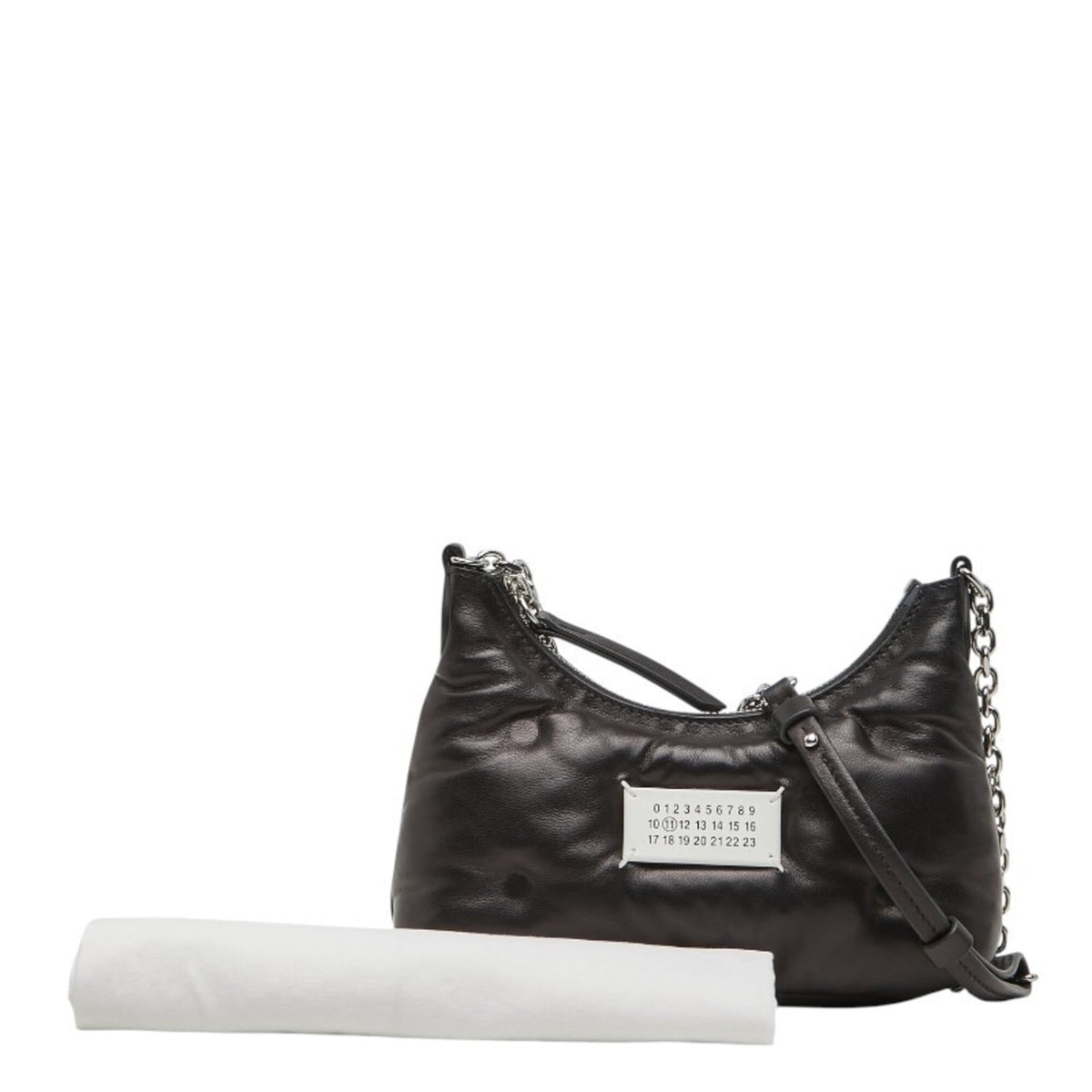 Maison Margiela Black Leather Shoulder Bag (Pre-Owned)