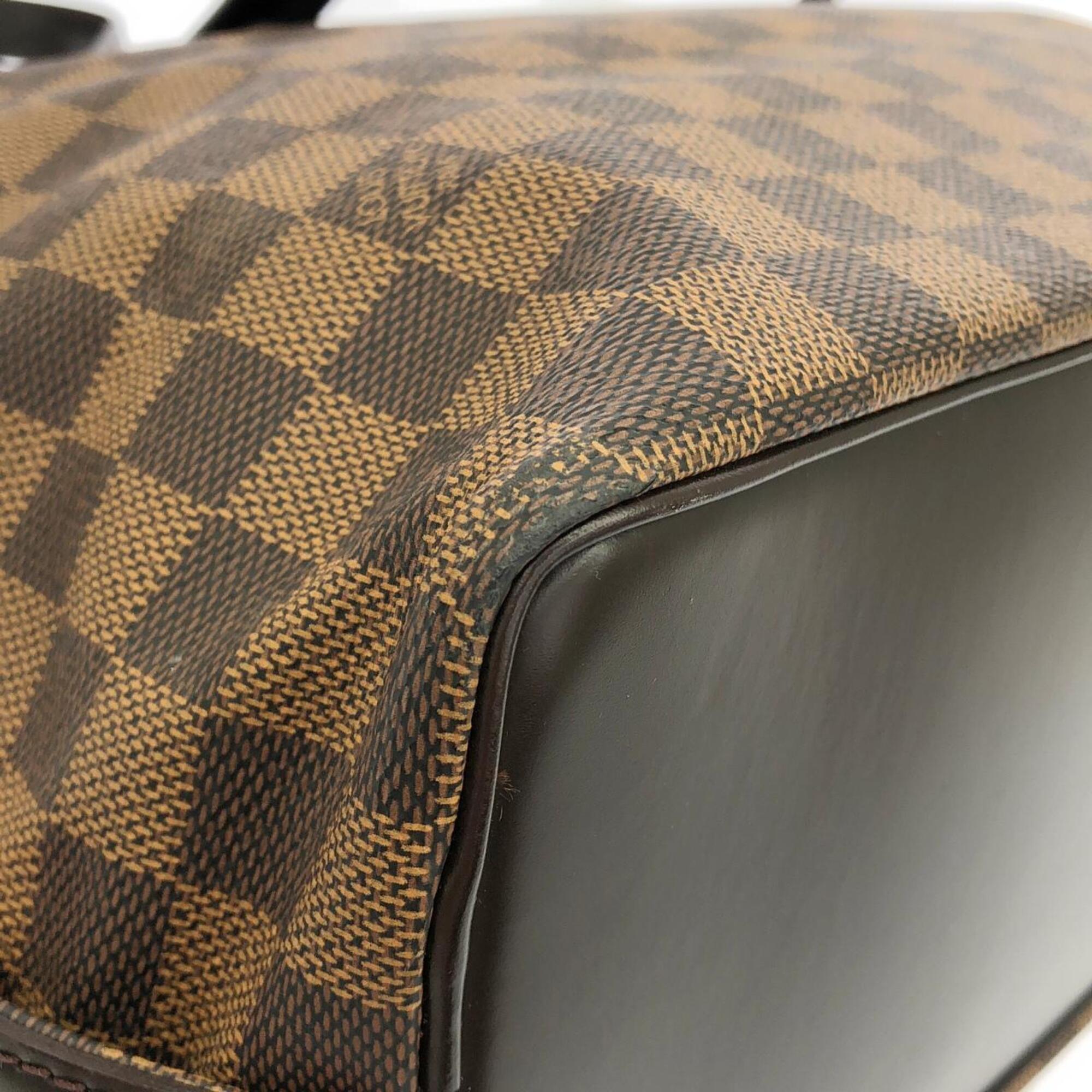 Louis Vuitton Brown Coated Canvas Shoulder Bag (Pre-Owned)
