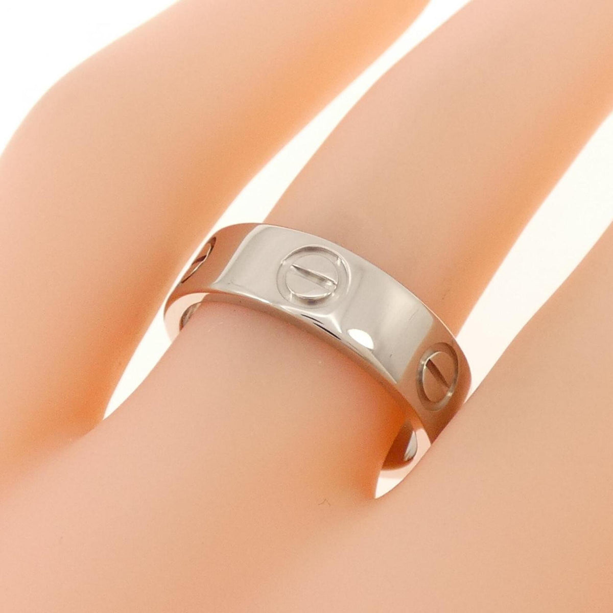 Cartier White Gold (18K) Band Ring (Pre-Owned)