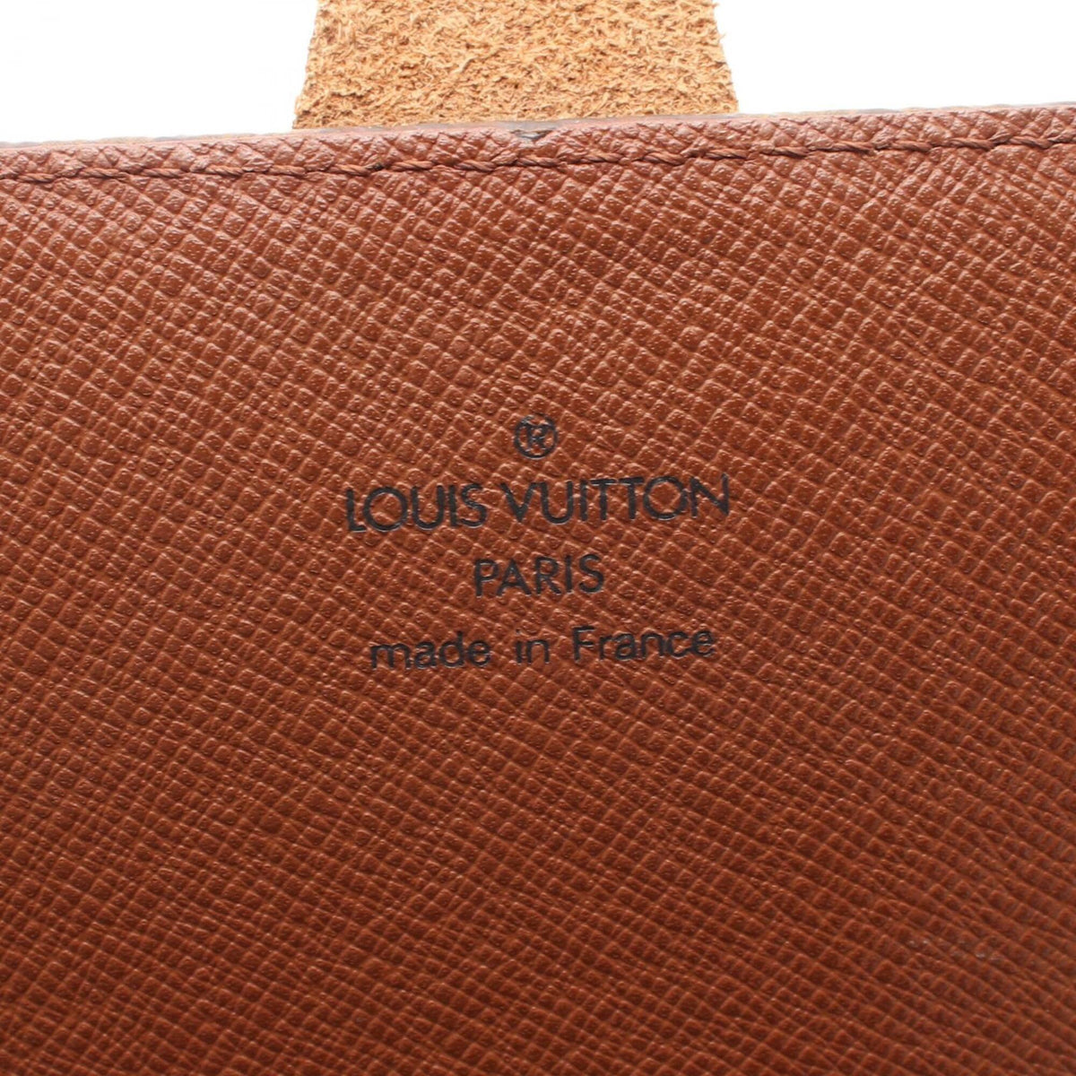 Louis Vuitton Brown Monogram Coated Canvas Leather Handbag Shoulder Bag (Pre-Owned)