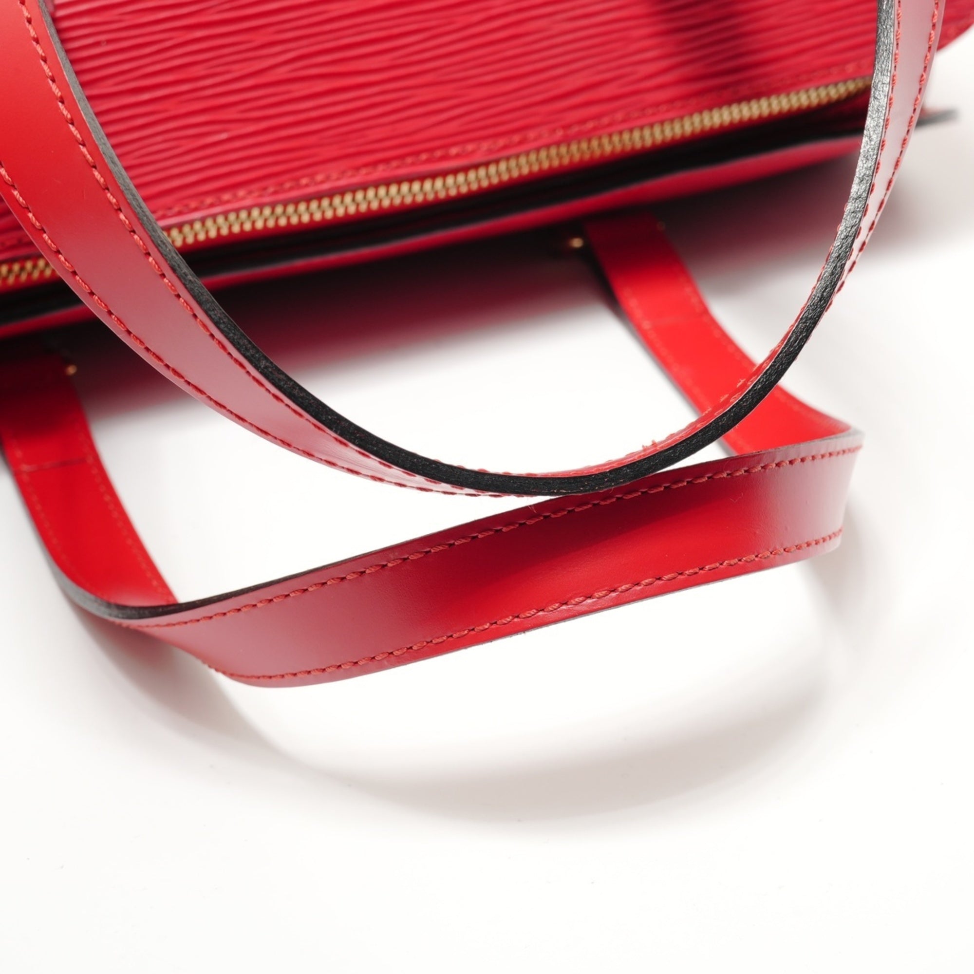 Louis Vuitton Red Color Pouch Shoulder Bag (Pre-Owned)