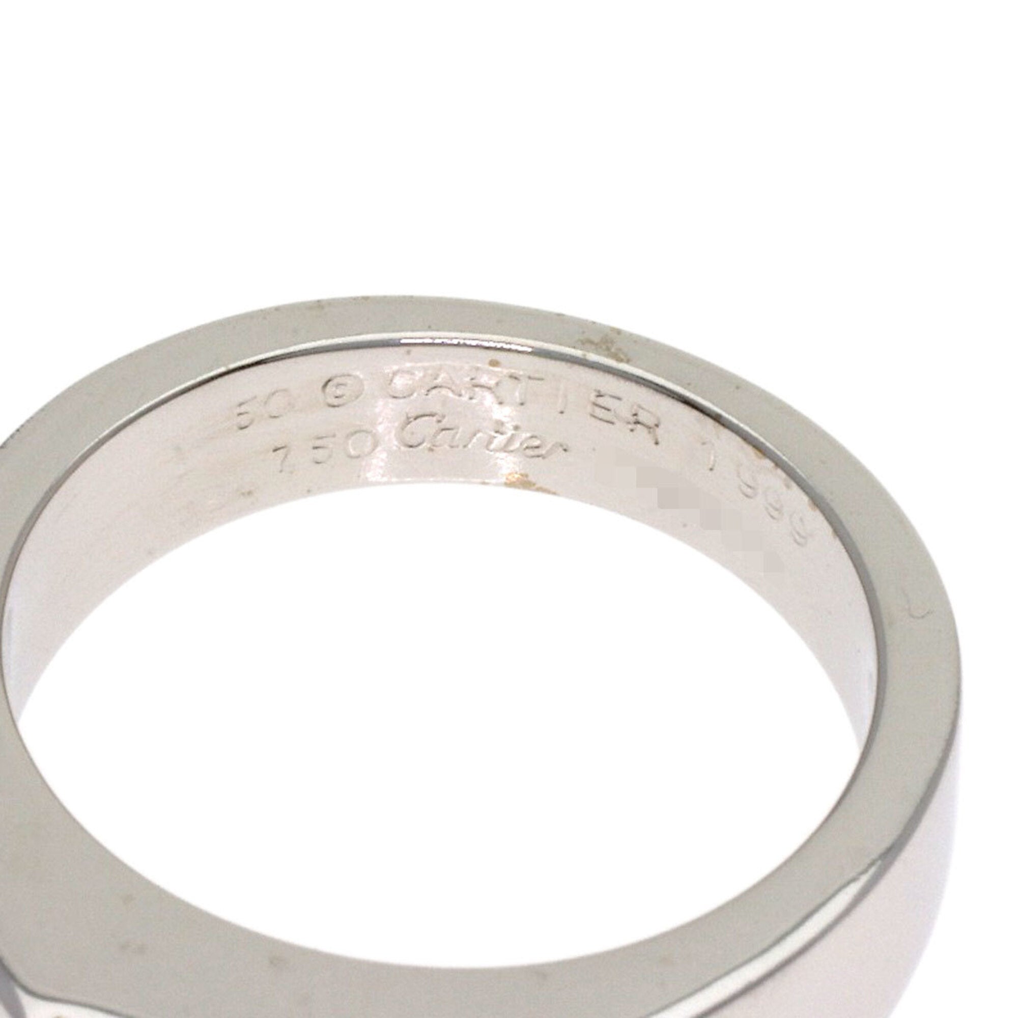 Cartier White Gold White Gold (18K) Band Ring (Pre-Owned)