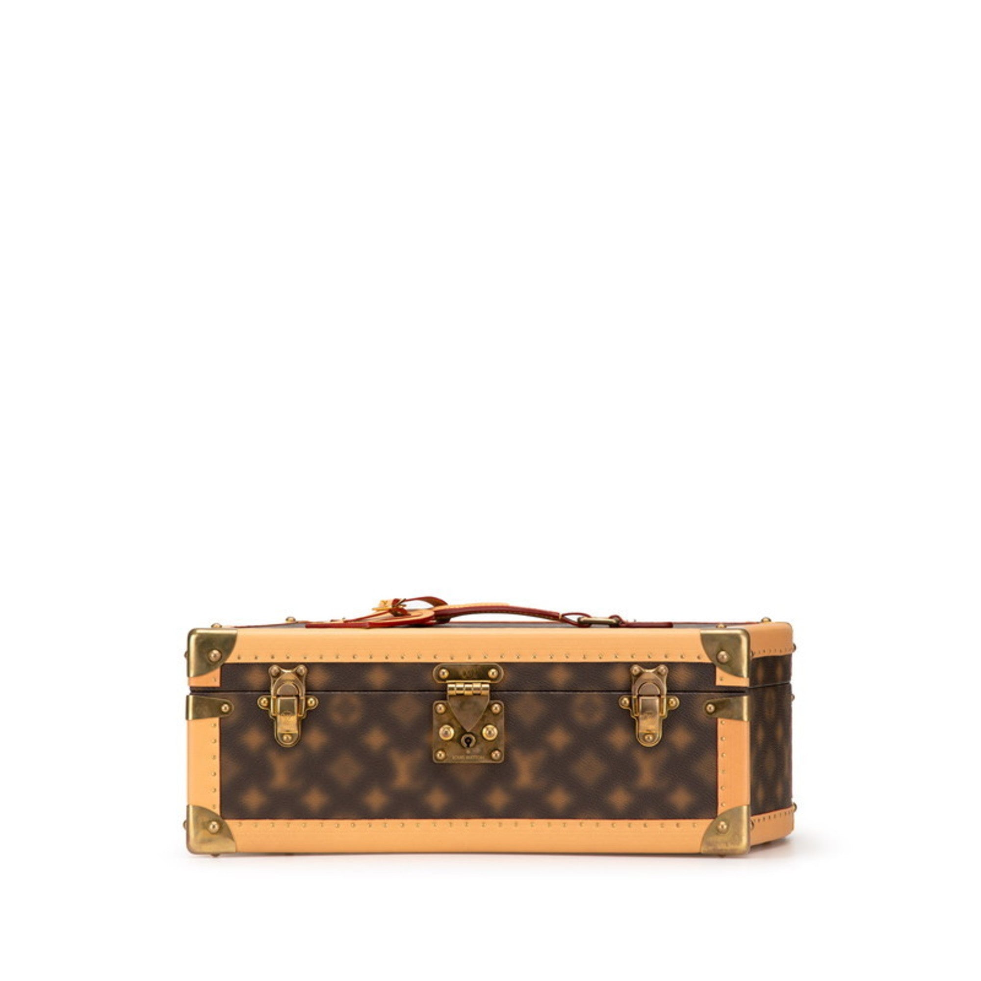 Louis Vuitton Brown Pvc Leather Handbag (Pre-Owned)