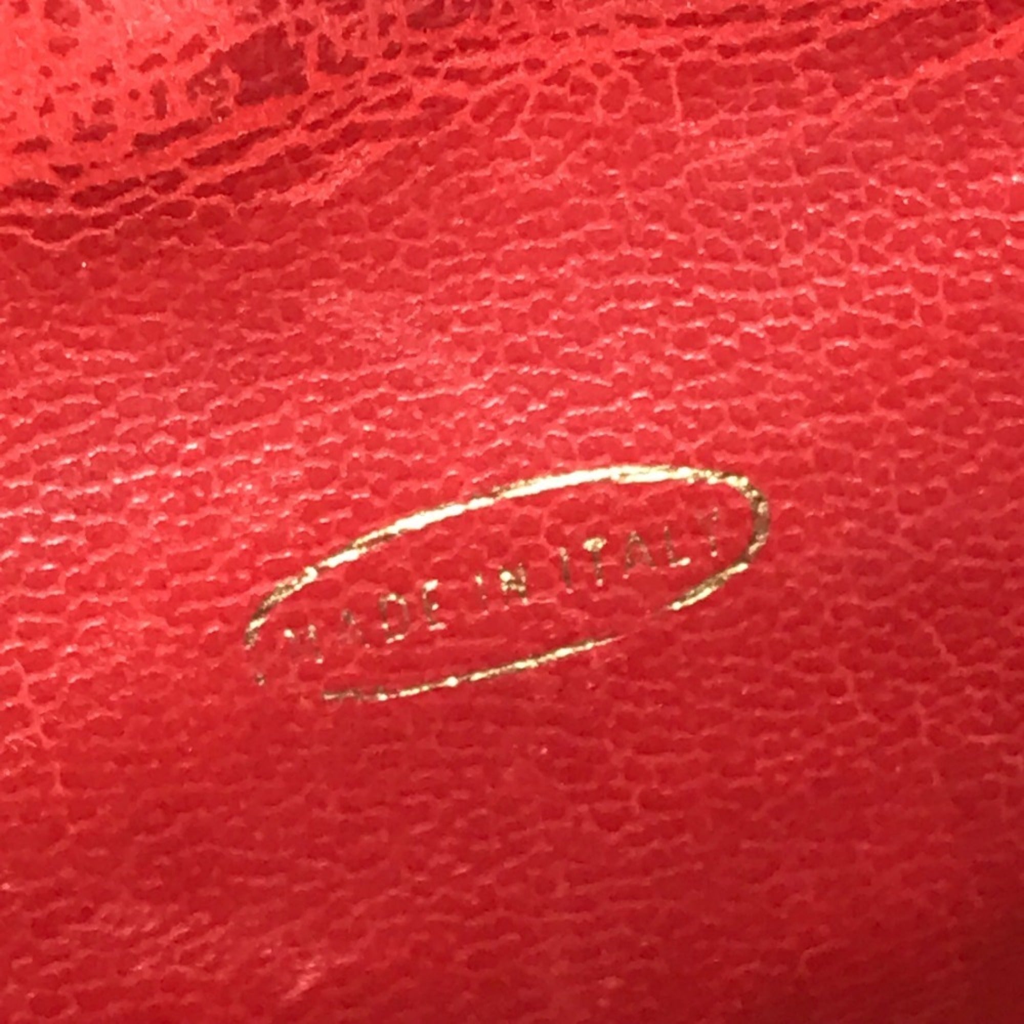 Chanel Red Color Leather Beach Bag Fanny Pack Pouch Sling Bag (Pre-Owned)