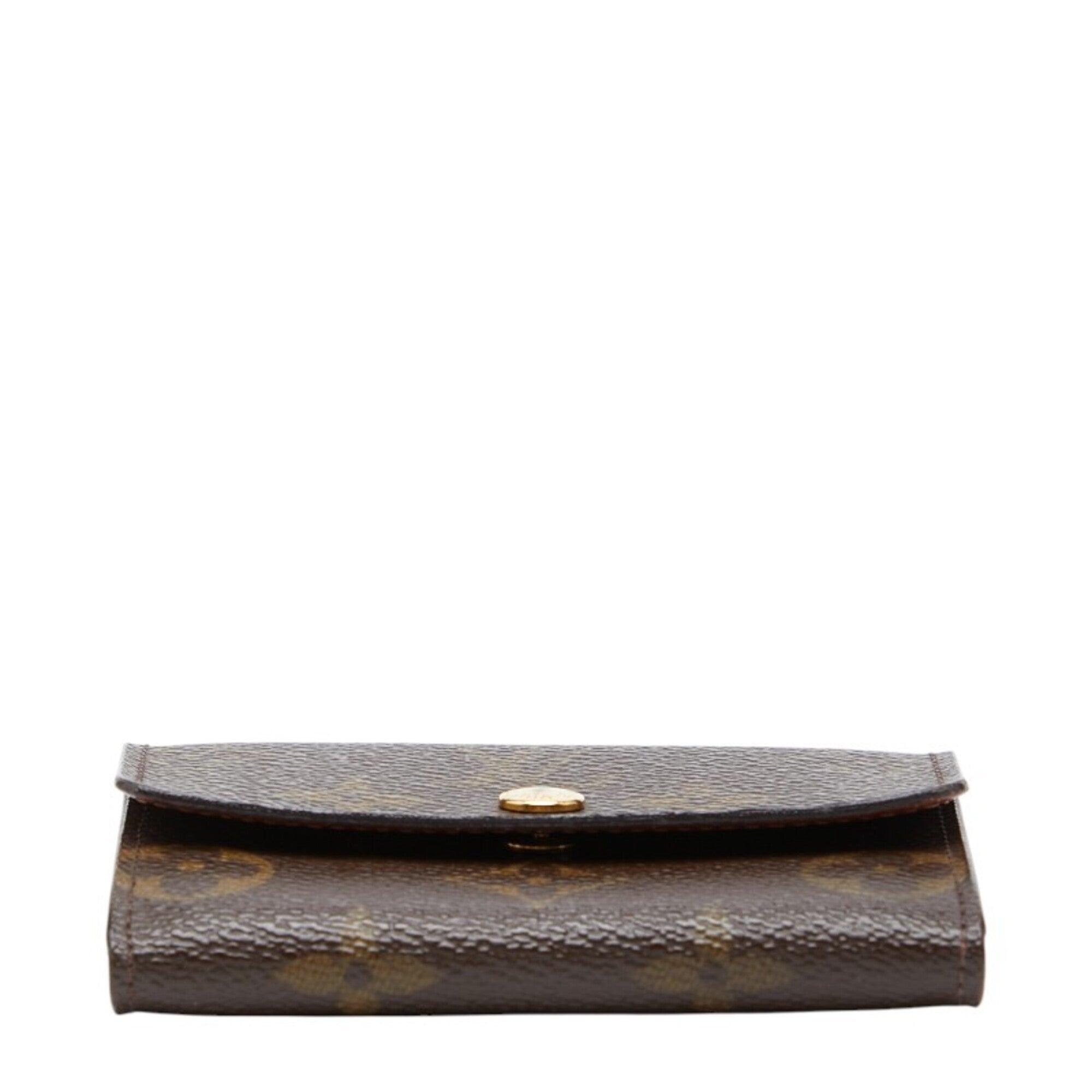 Louis Vuitton Monogram Brown Pvc Leather Coin Purse/Coin Case (Pre-Owned)