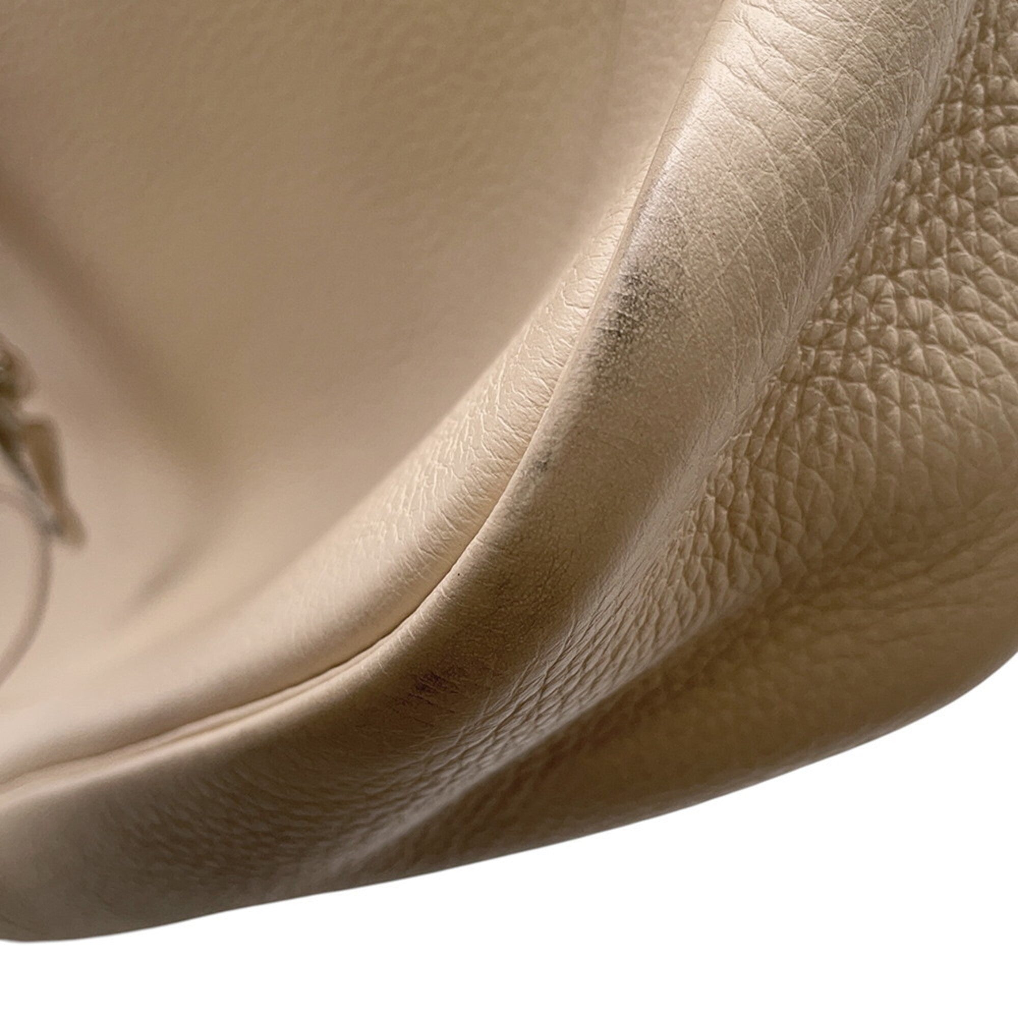 Hermes Ivory Ivory Handbag Shoulder Bag (Pre-Owned)