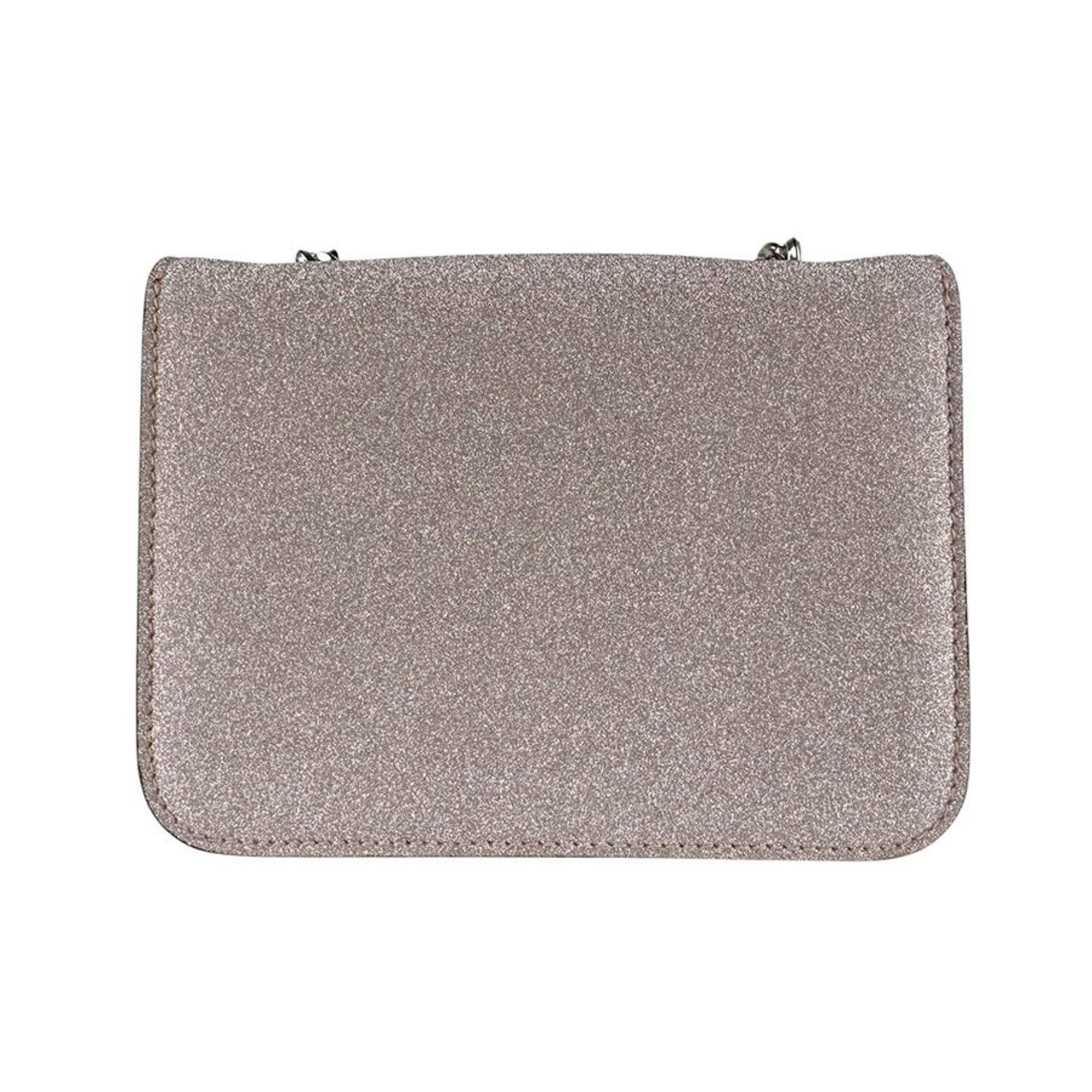 Salvatore Ferragamo Metallic Pink Leather Shoulder Bag (Pre-Owned)