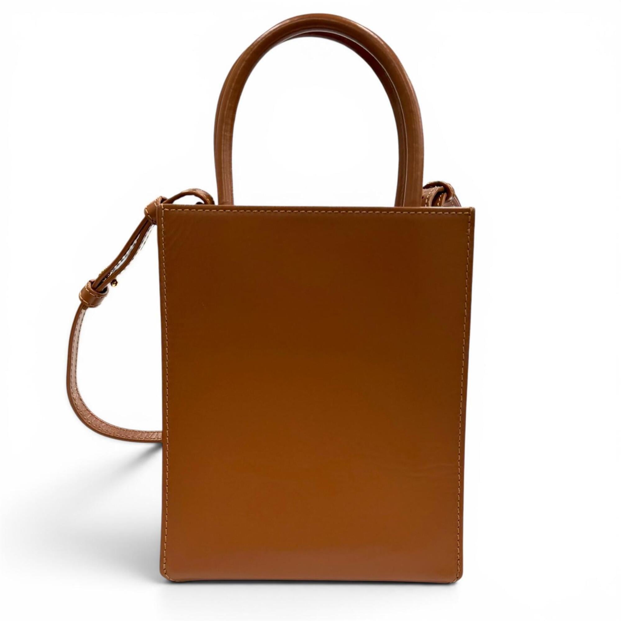 Loewe Leather Shoulder Bag Tote Bag (Pre-Owned)