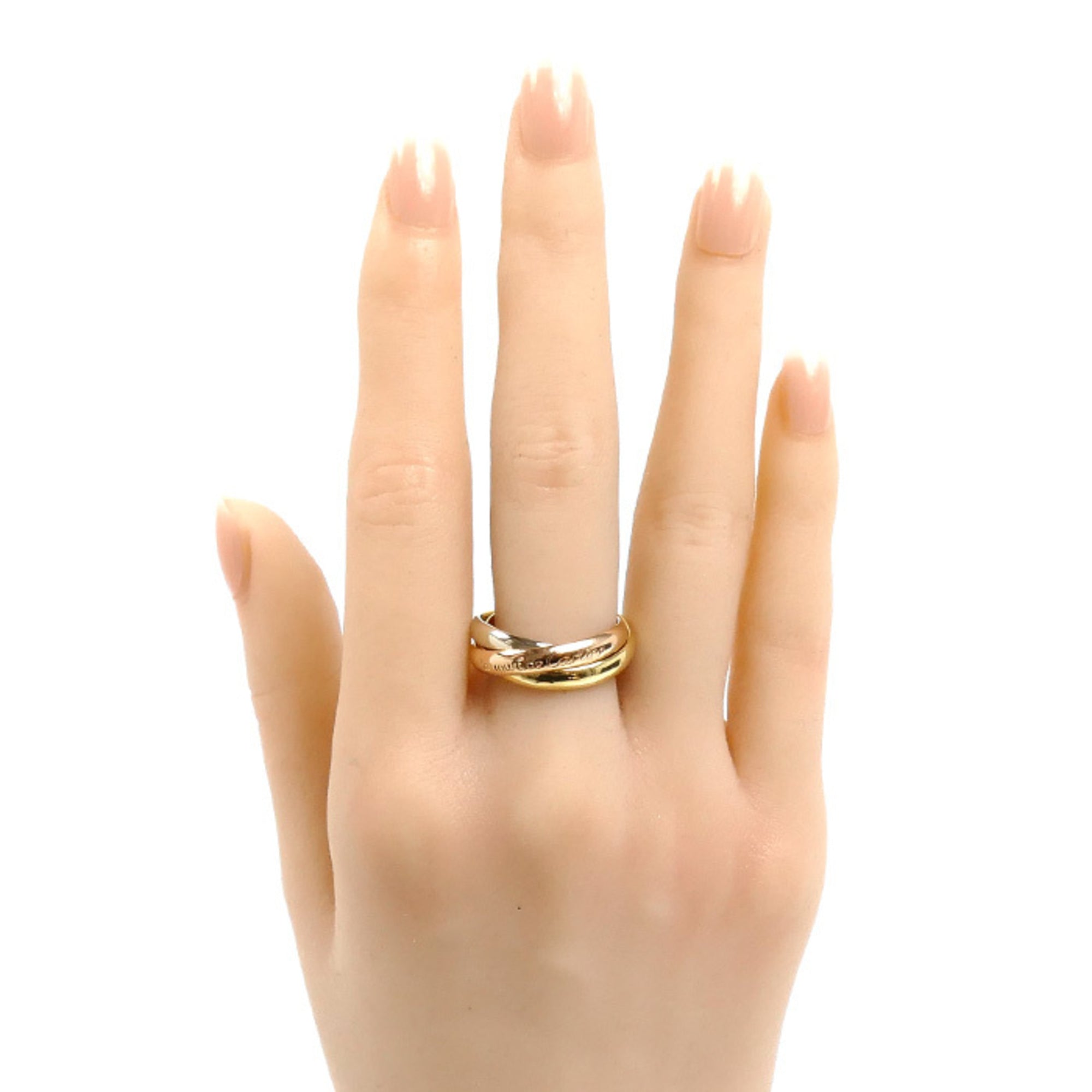 Cartier Yellow Gold (18K) Pink Gold (18K) White Gold (18K) Band Ring (Pre-Owned)