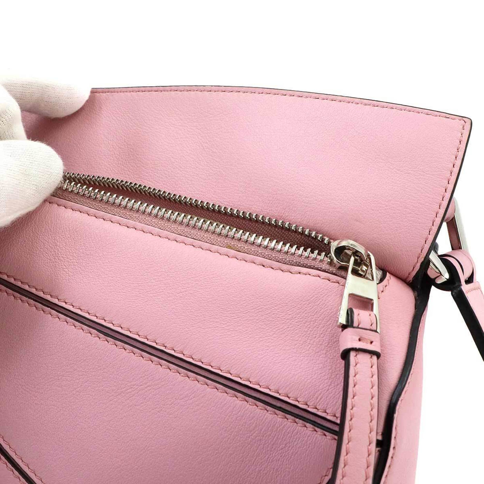 Loewe Pink Leather Handbag (Pre-Owned)