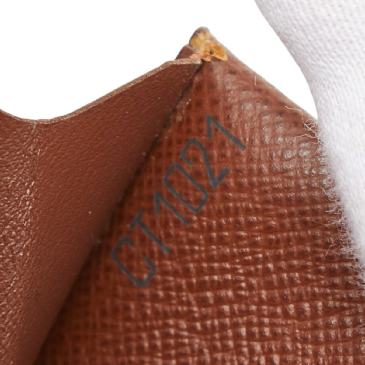 Louis Vuitton Brown Pvc Leather Coin Purse/Coin Case (Pre-Owned)
