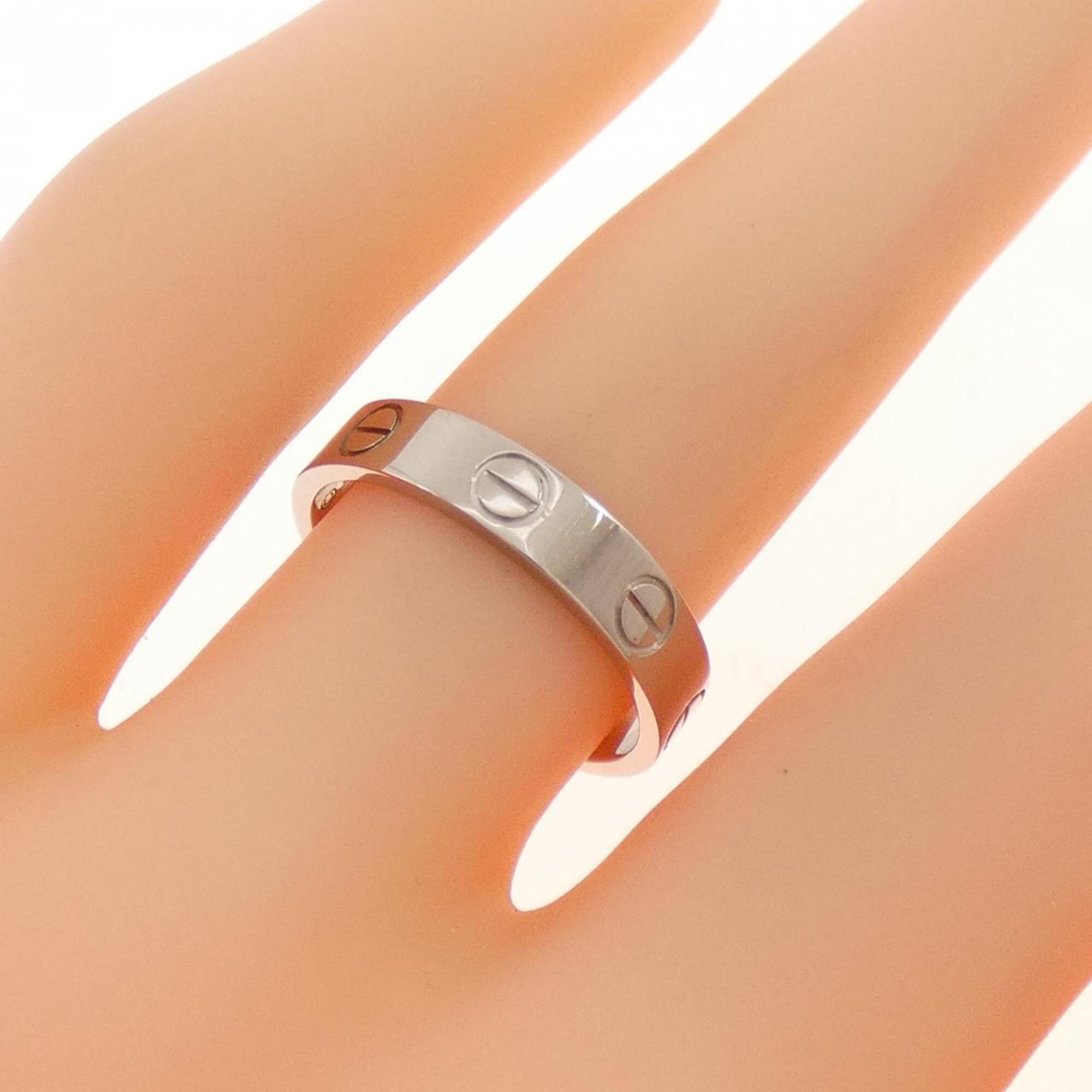 Cartier White Gold White Gold (18K) Band Ring (Pre-Owned)