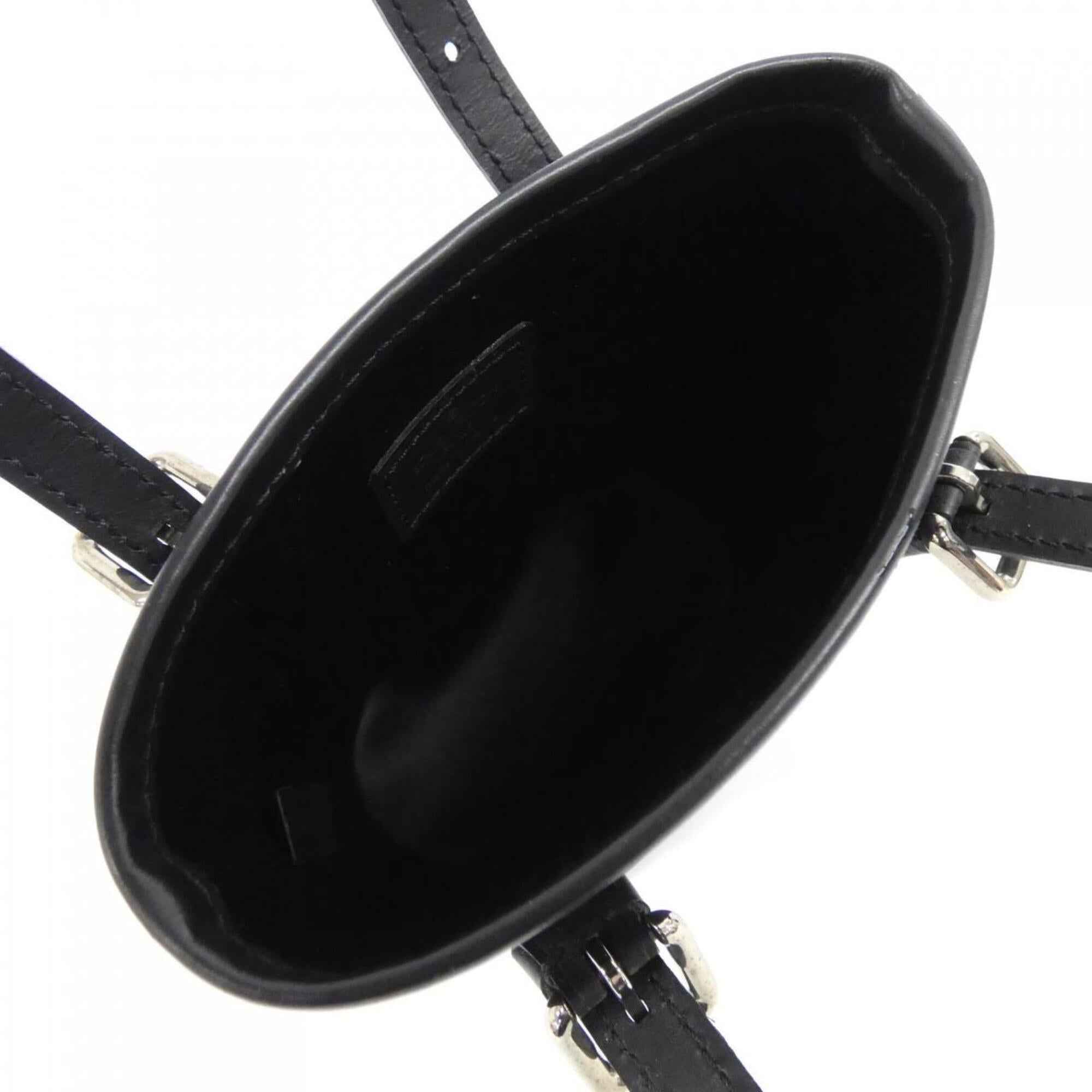Louis Vuitton Black Satin Handbag (Pre-Owned)