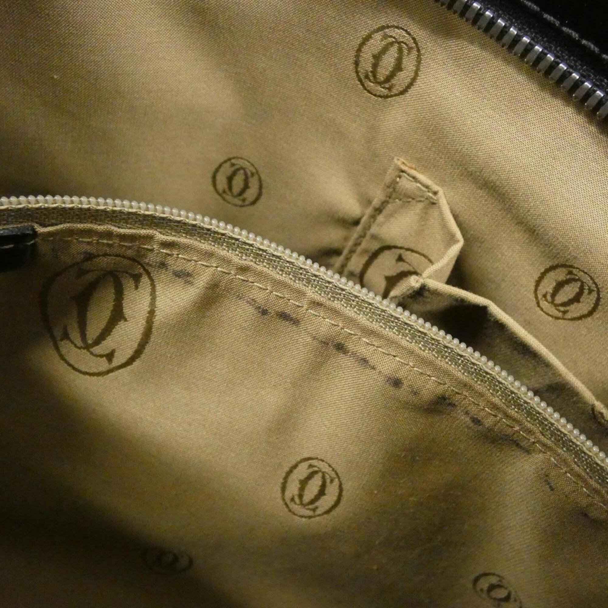 Cartier Black Handbag (Pre-Owned)