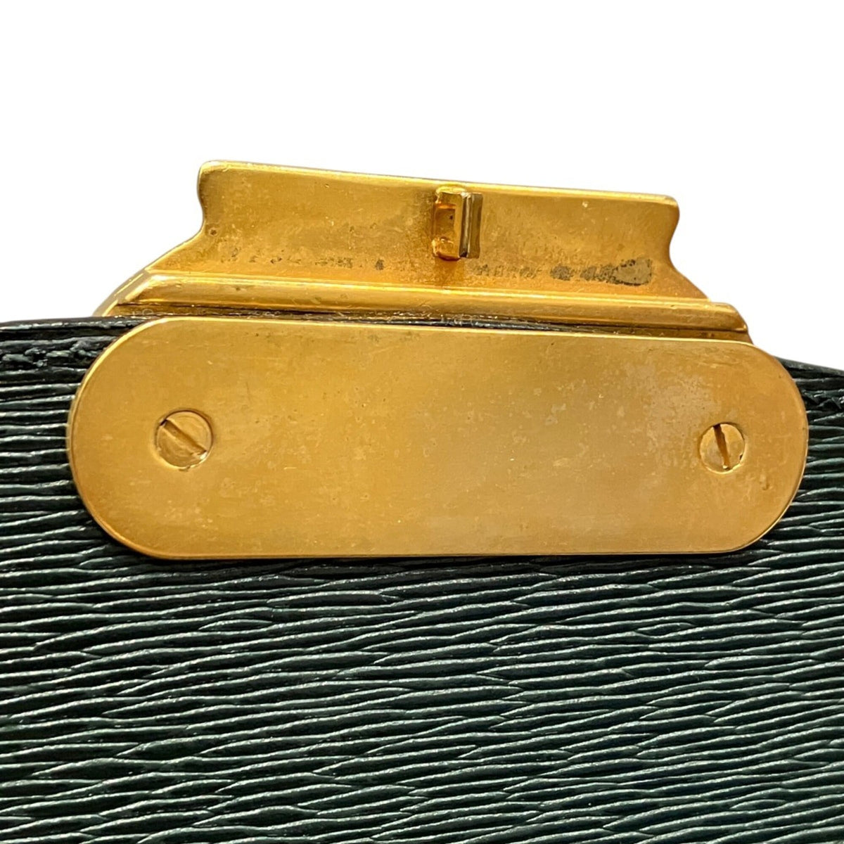 Celine Green Khaki Leather Handbag (Pre-Owned)