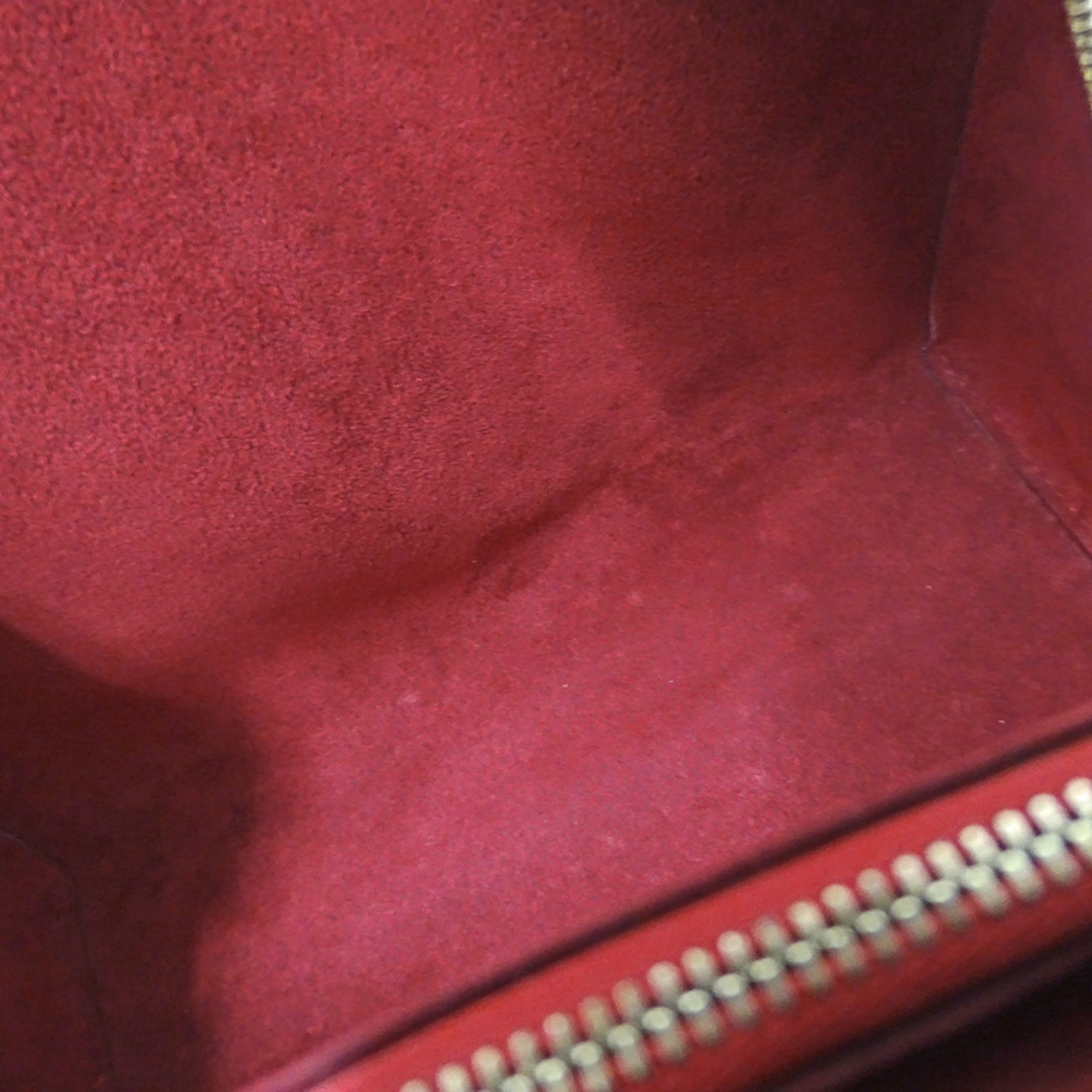 Louis Vuitton Castilian Red Epi Leather Handbag (Pre-Owned)