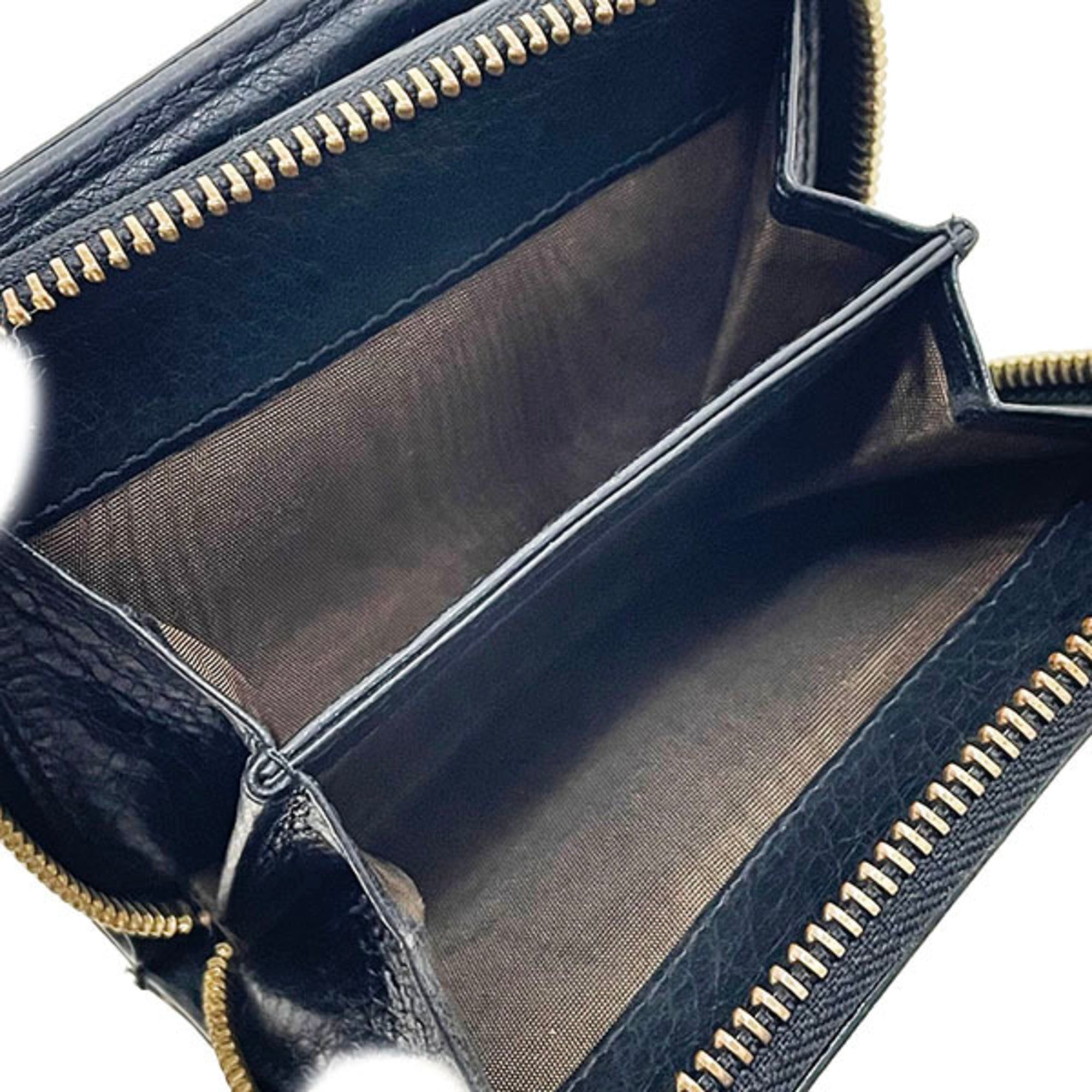 Chloé Black Leather Wallet (Bi-Fold) (Pre-Owned)