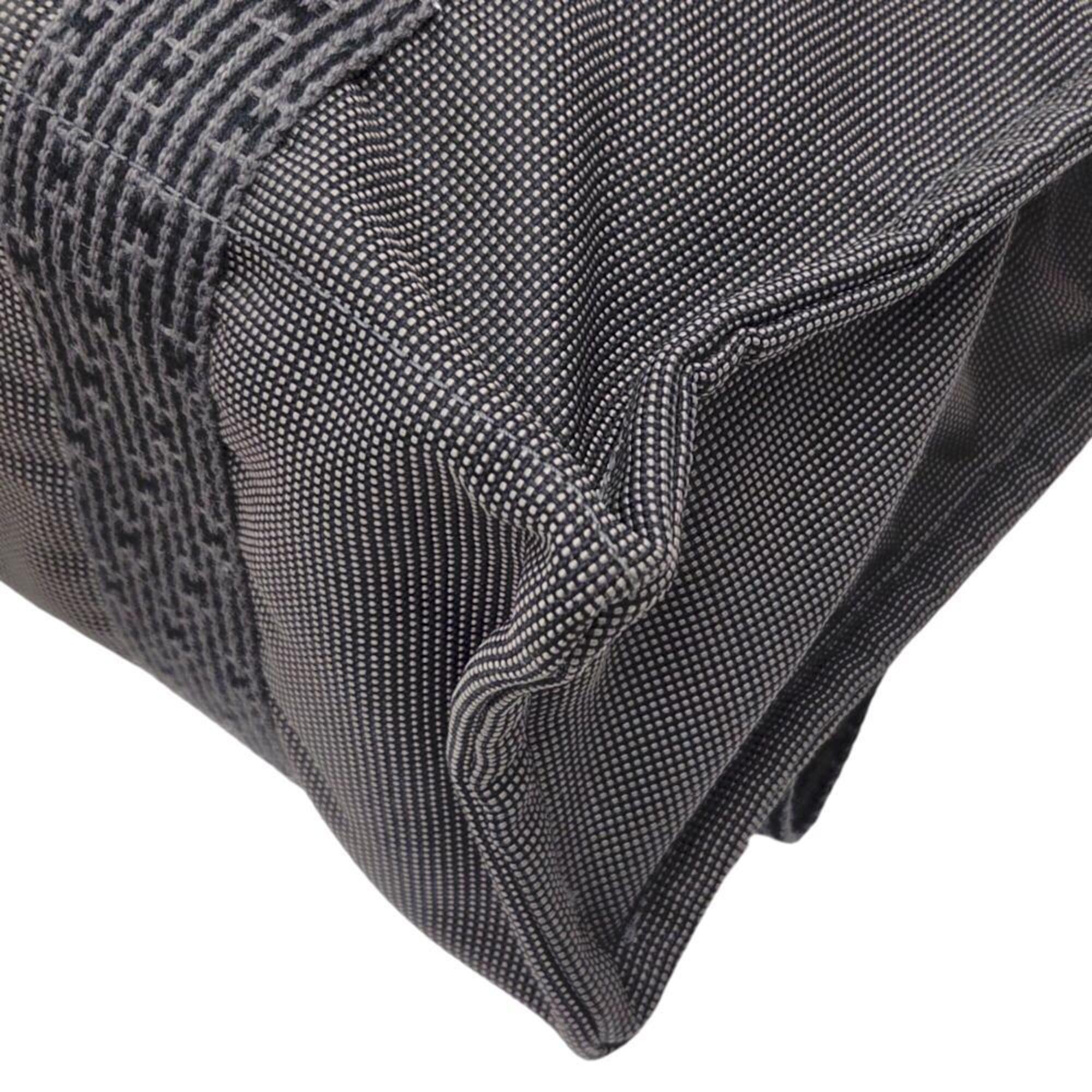 Hermes Gray Nylon Backpack (Pre-Owned)