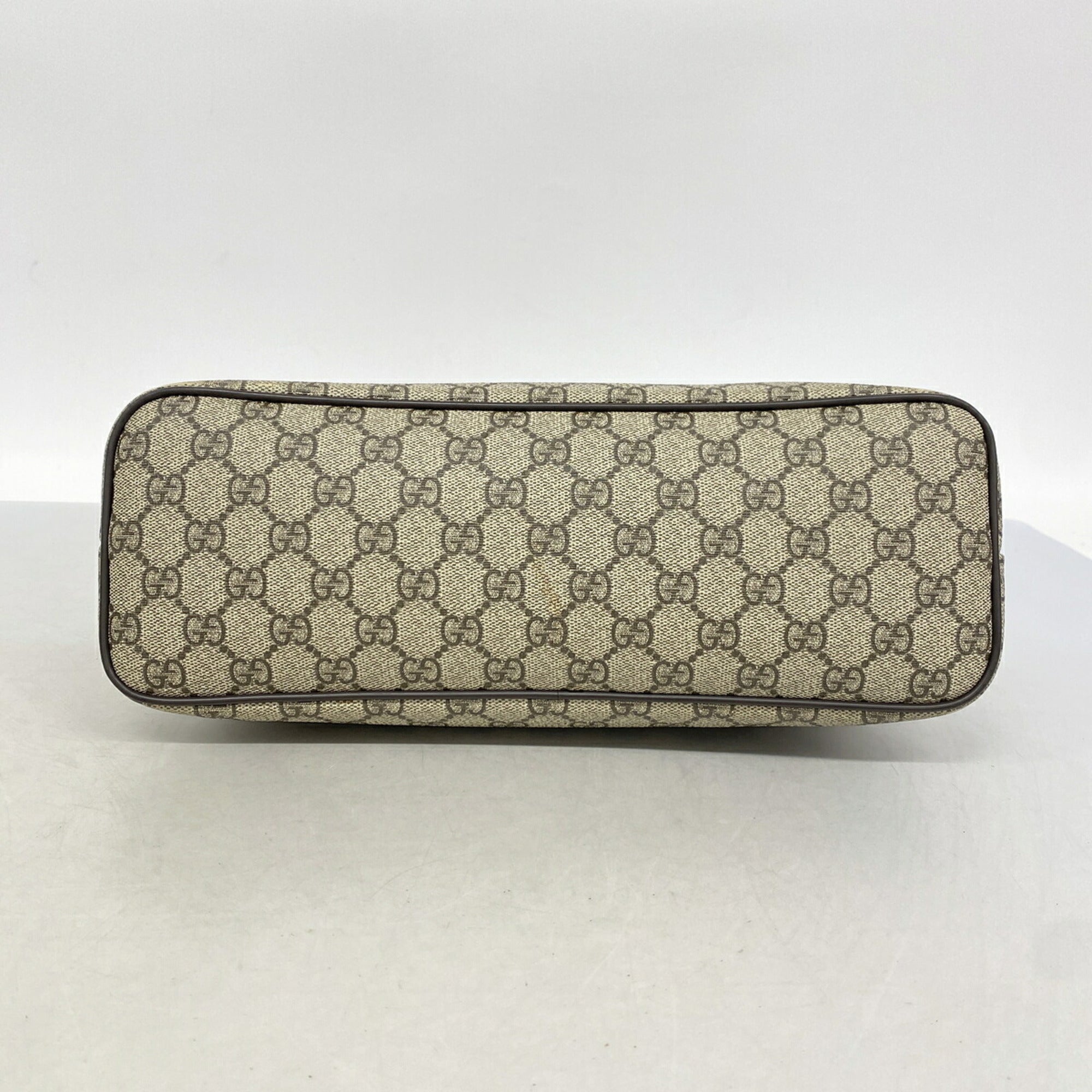 Gucci Brown Pvc Handbag (Pre-Owned)
