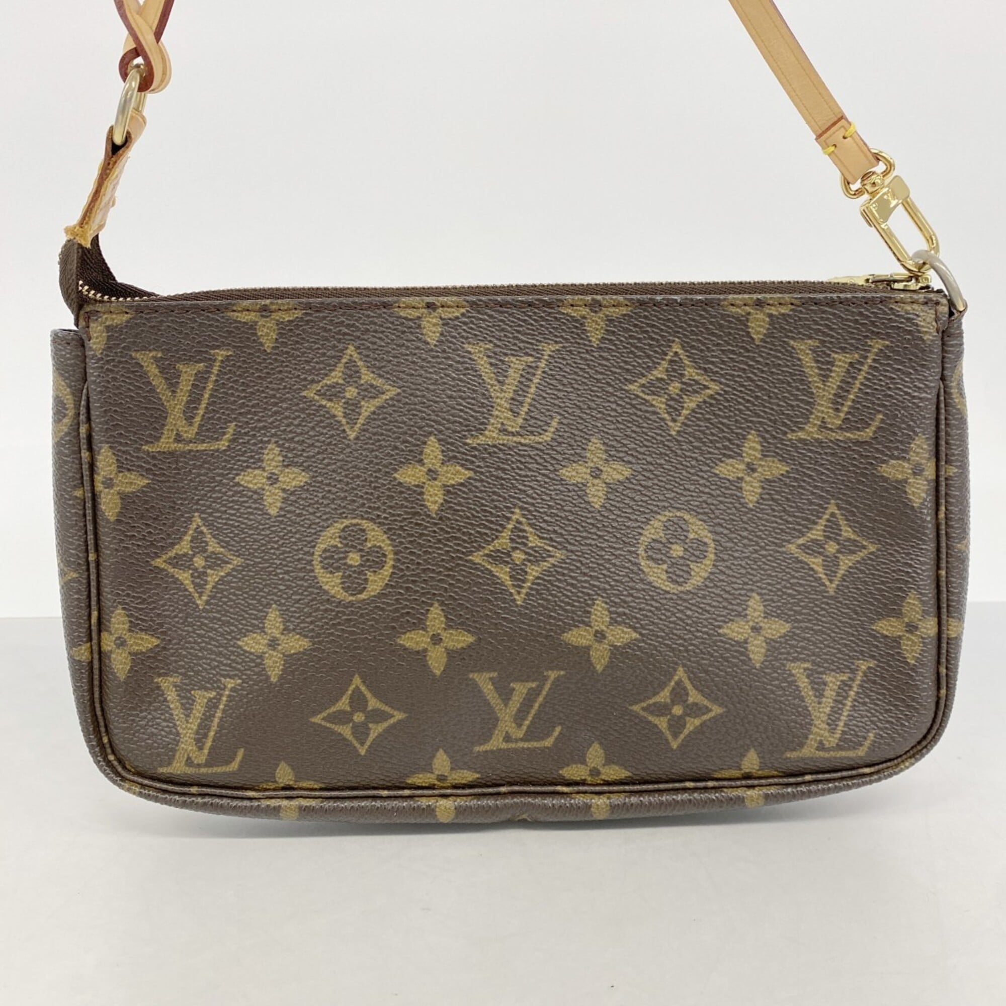 Louis Vuitton Brown Pouch (Pre-Owned)