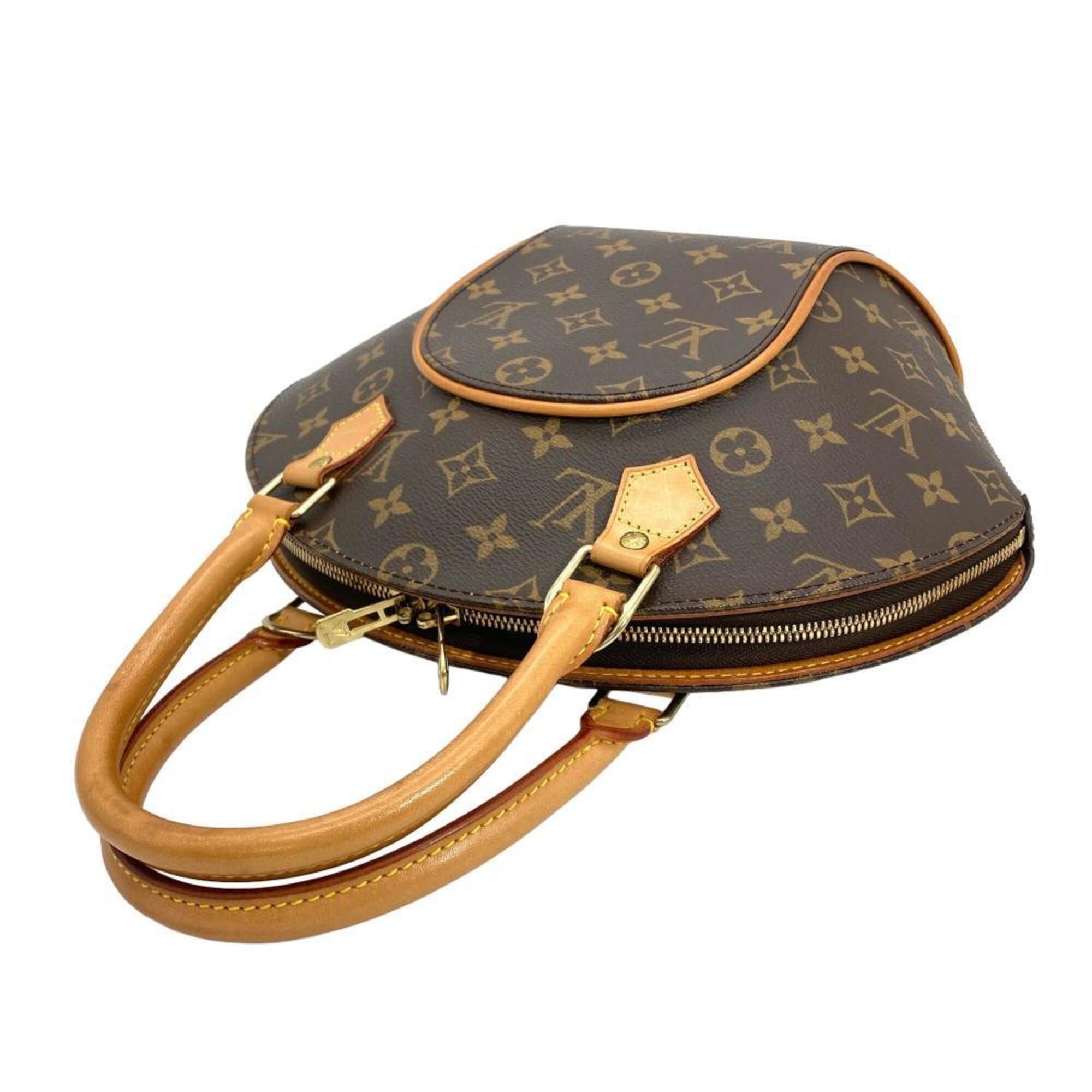 Louis Vuitton Brown Monogram Canvas Handbag (Pre-Owned)