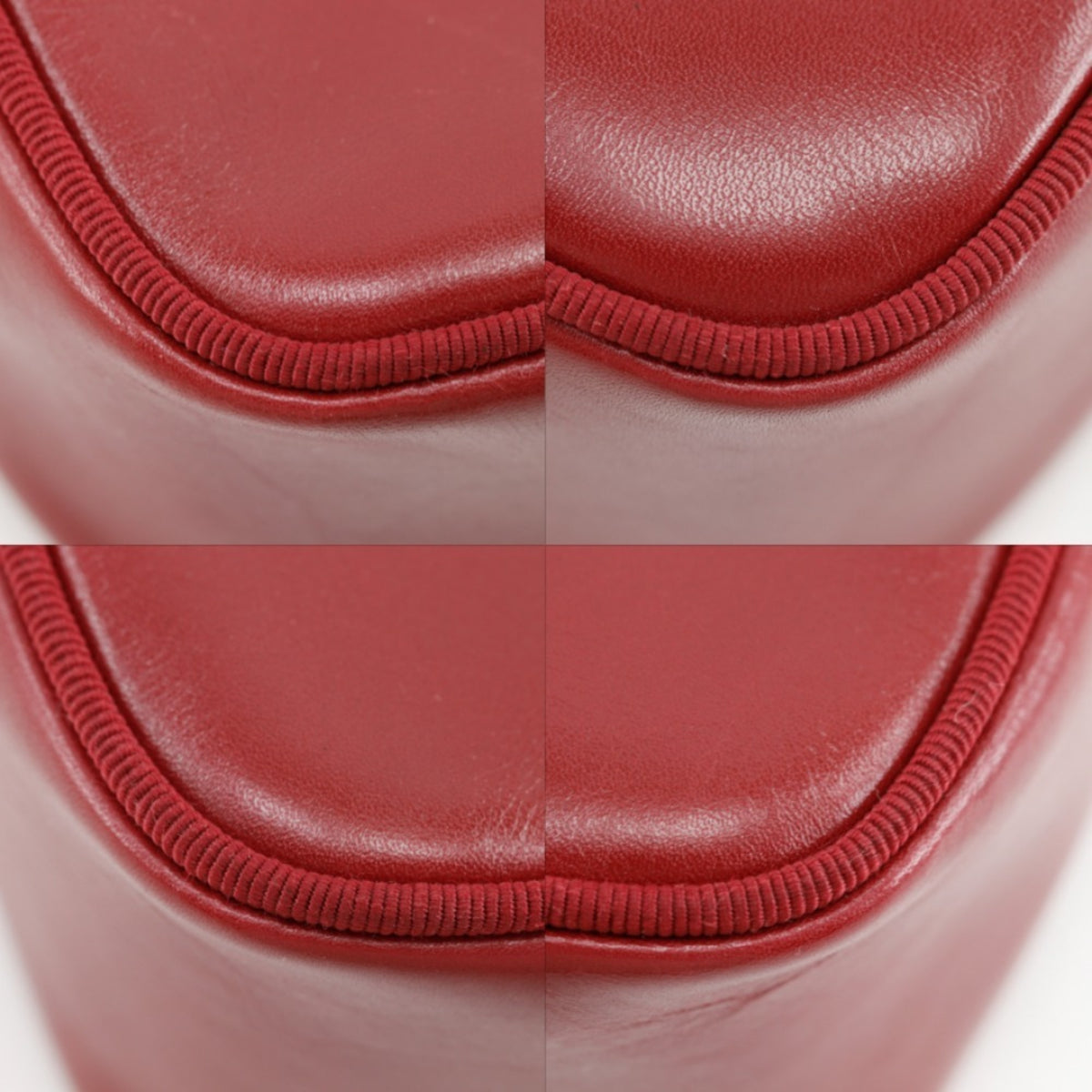 Salvatore Ferragamo Vara Red Color Leather Shoulder Bag (Pre-Owned)