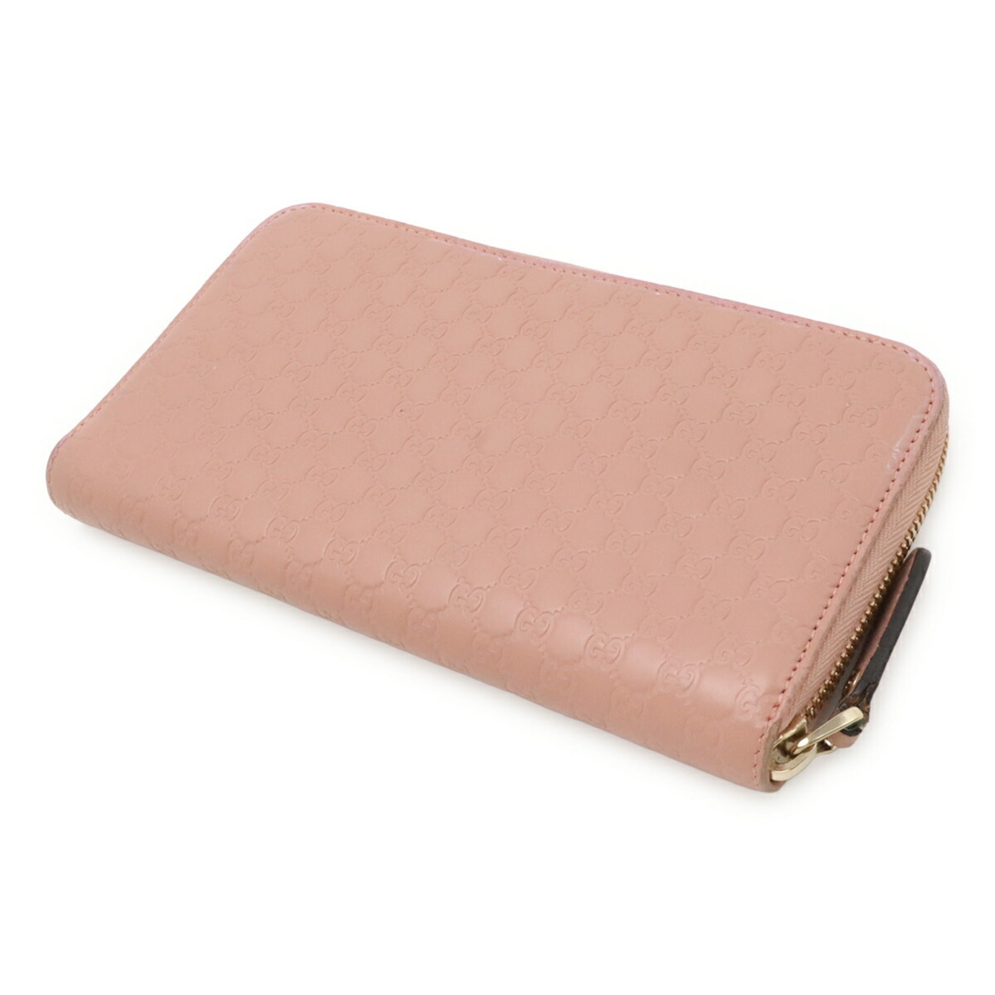 Gucci Pink Leather Coin Purse/Coin Case (Pre-Owned)