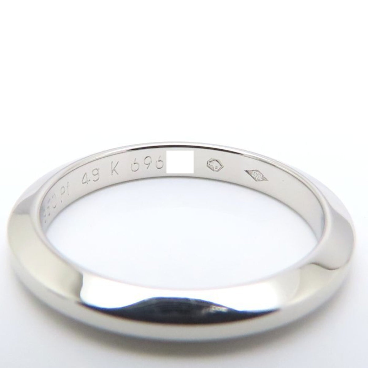 Cartier Platinum 950 Band Ring (Pre-Owned)