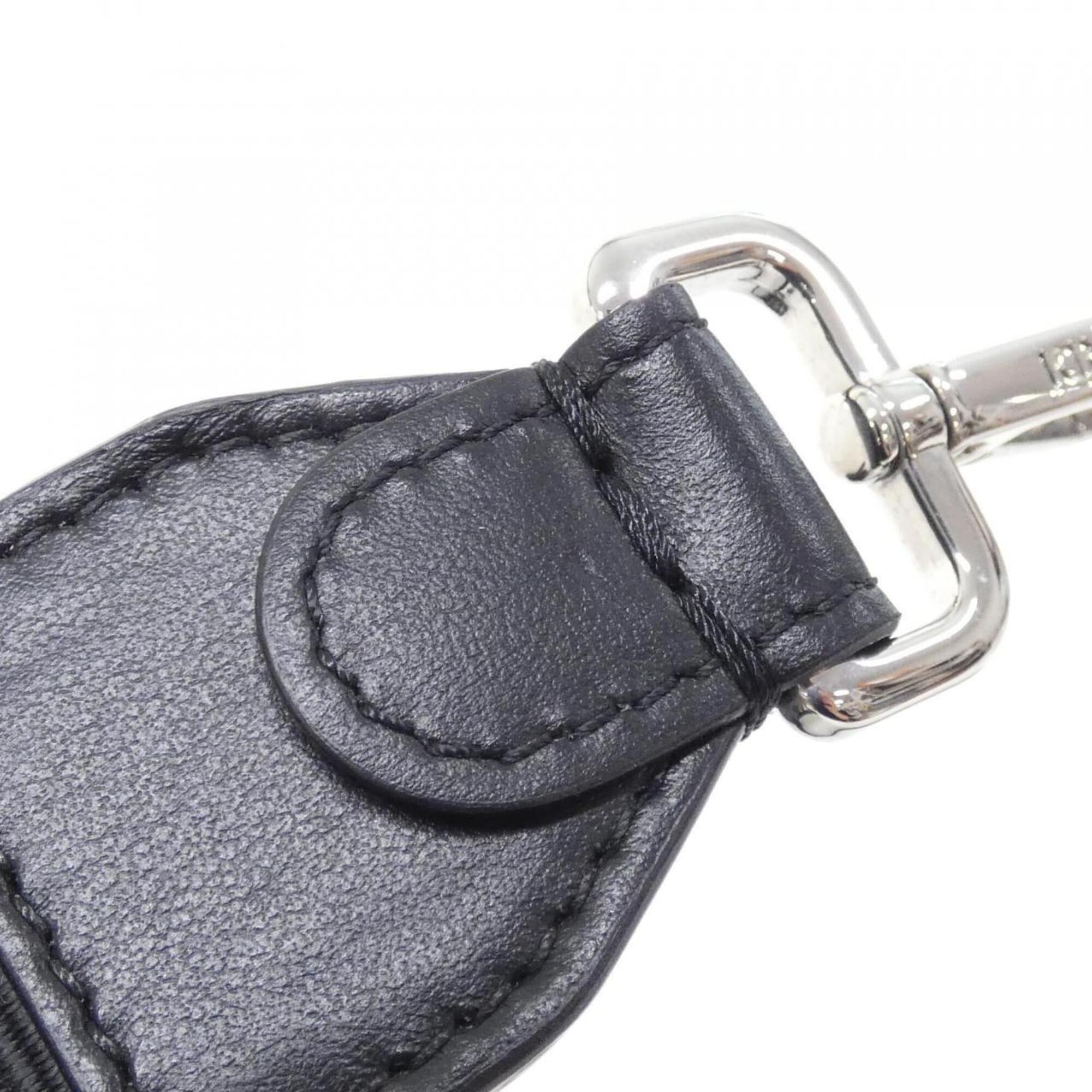 Fendi Black Leather Handbag (Pre-Owned)