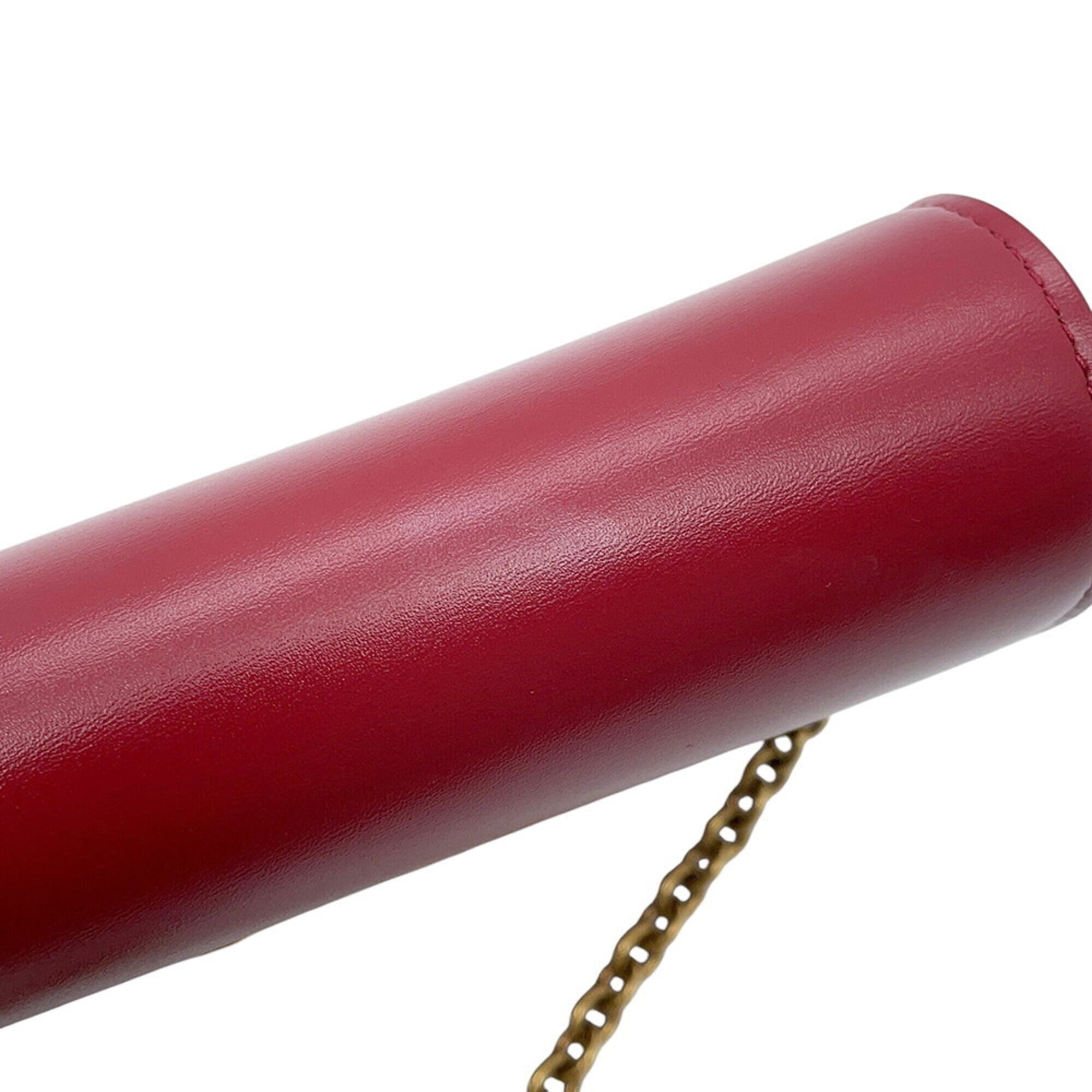 Yves Saint Laurent Leather Chain/Shoulder Wallet (Pre-Owned)