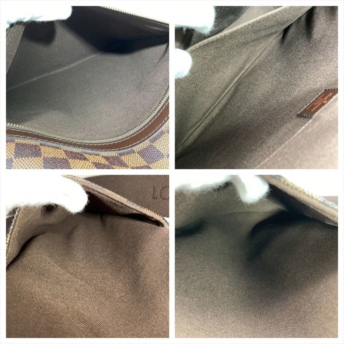 Louis Vuitton Brown Damier Canvas Shoulder Bag (Pre-Owned)