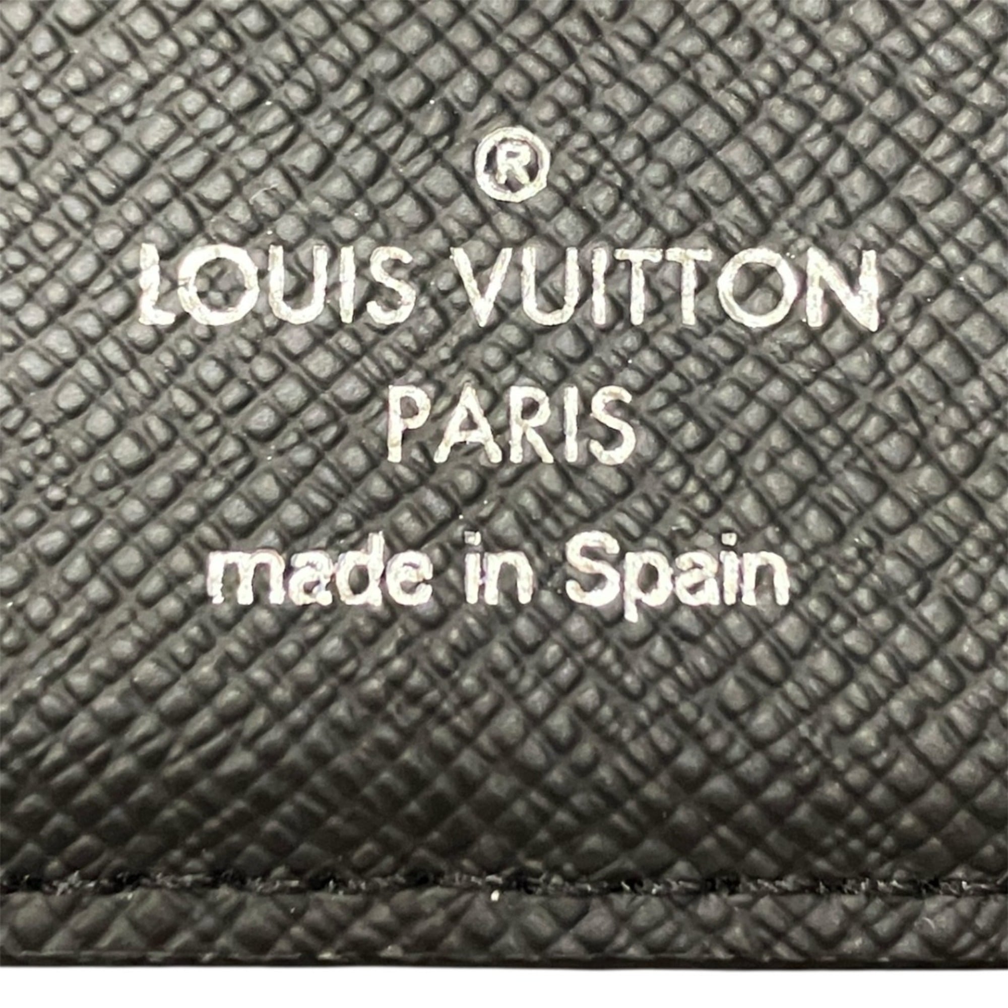 Louis Vuitton Black Monogram Eclipse Wallet (Bi-Fold) (Pre-Owned)
